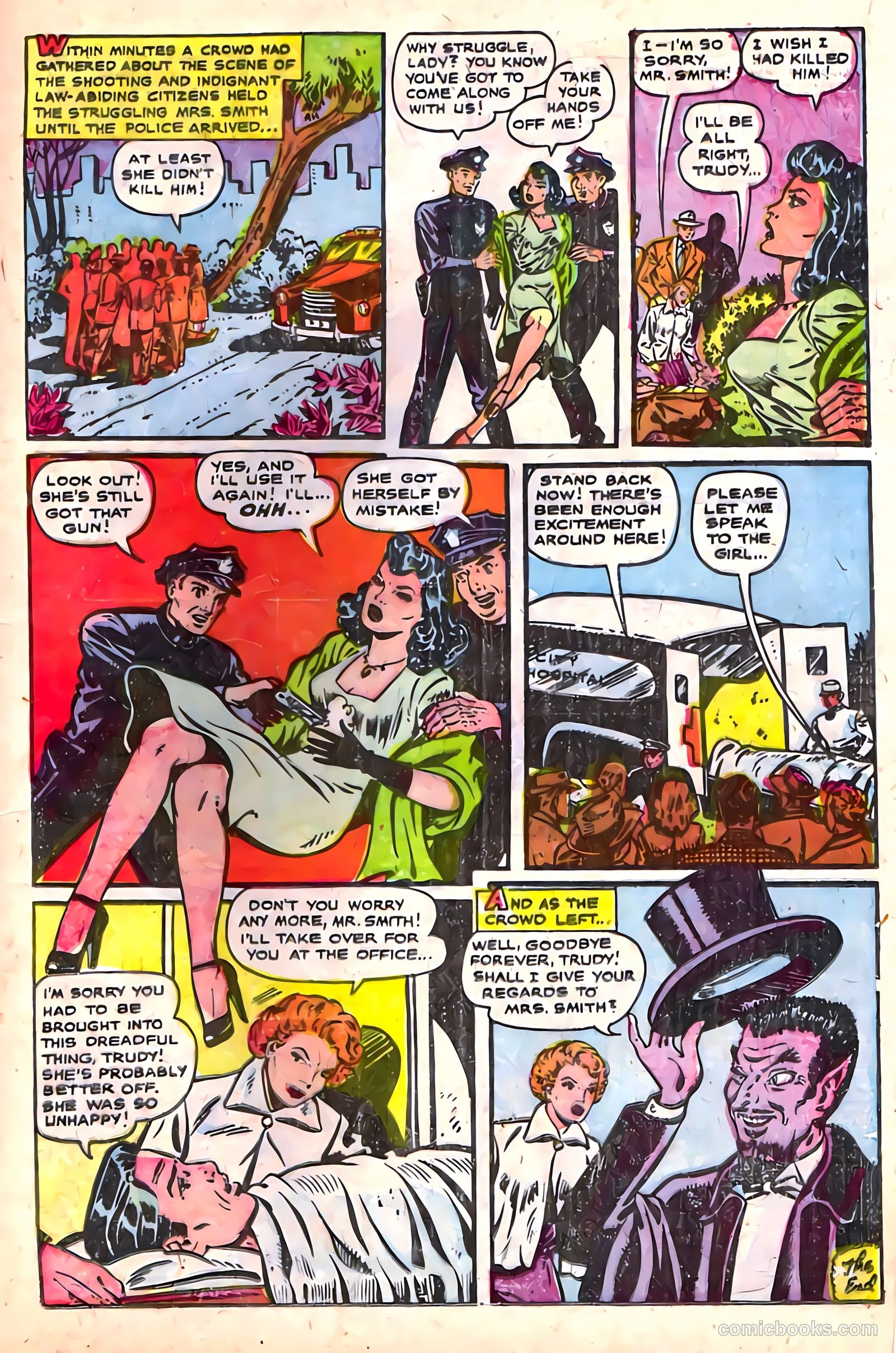 Strange Mysteries #9 (1954) — page 25