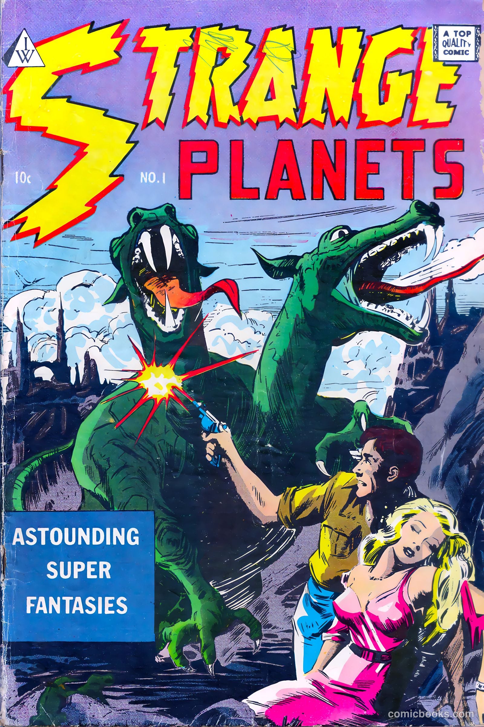 Strange Planets #1 cover