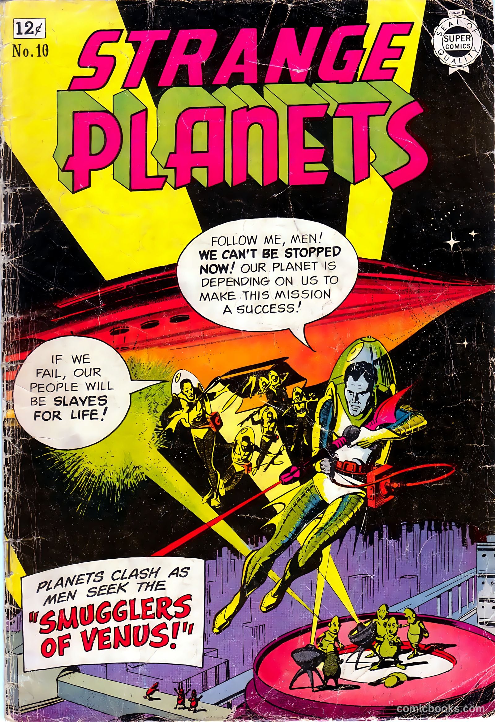 Strange Planets #10 cover
