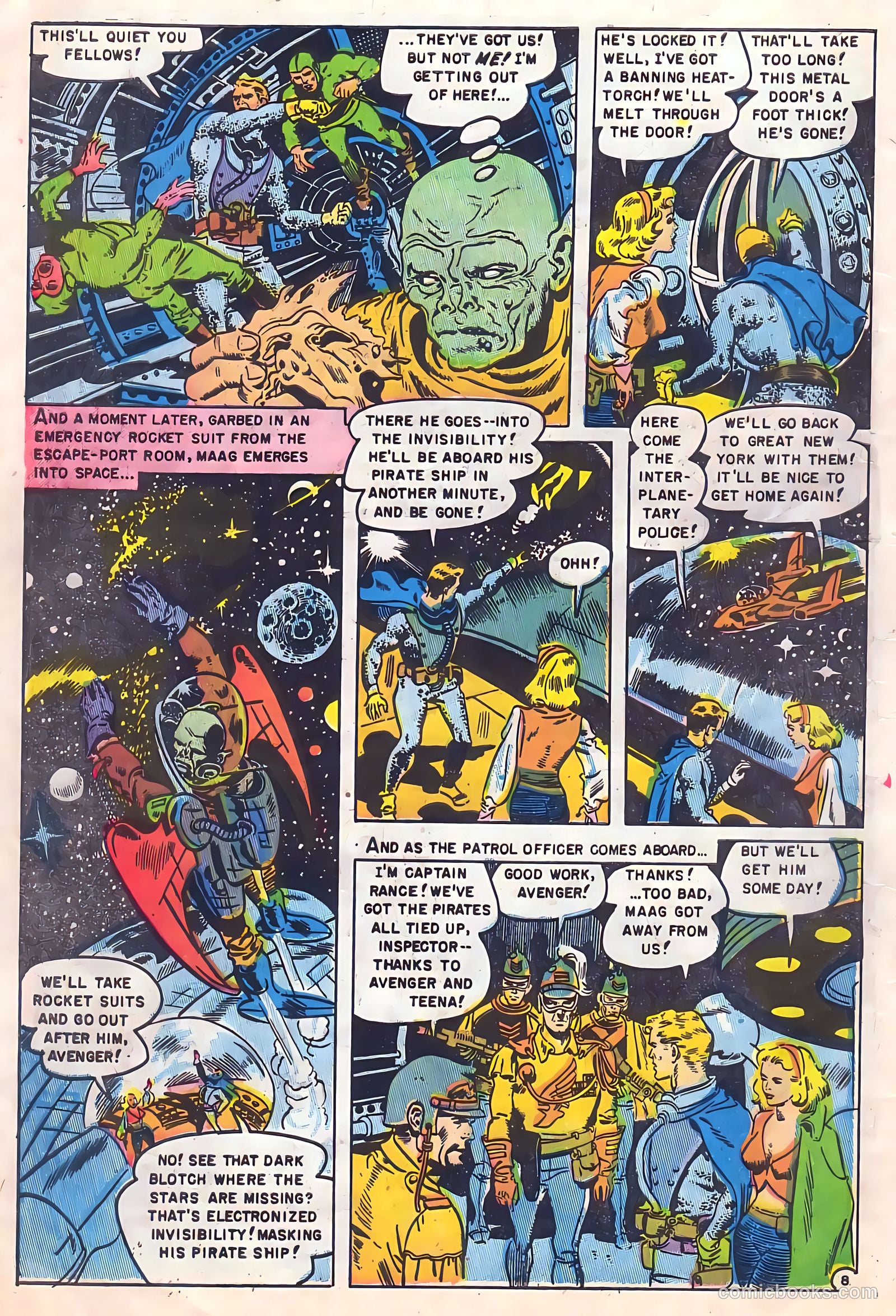 Strange Planets #10 (1963) — page 10 of 36