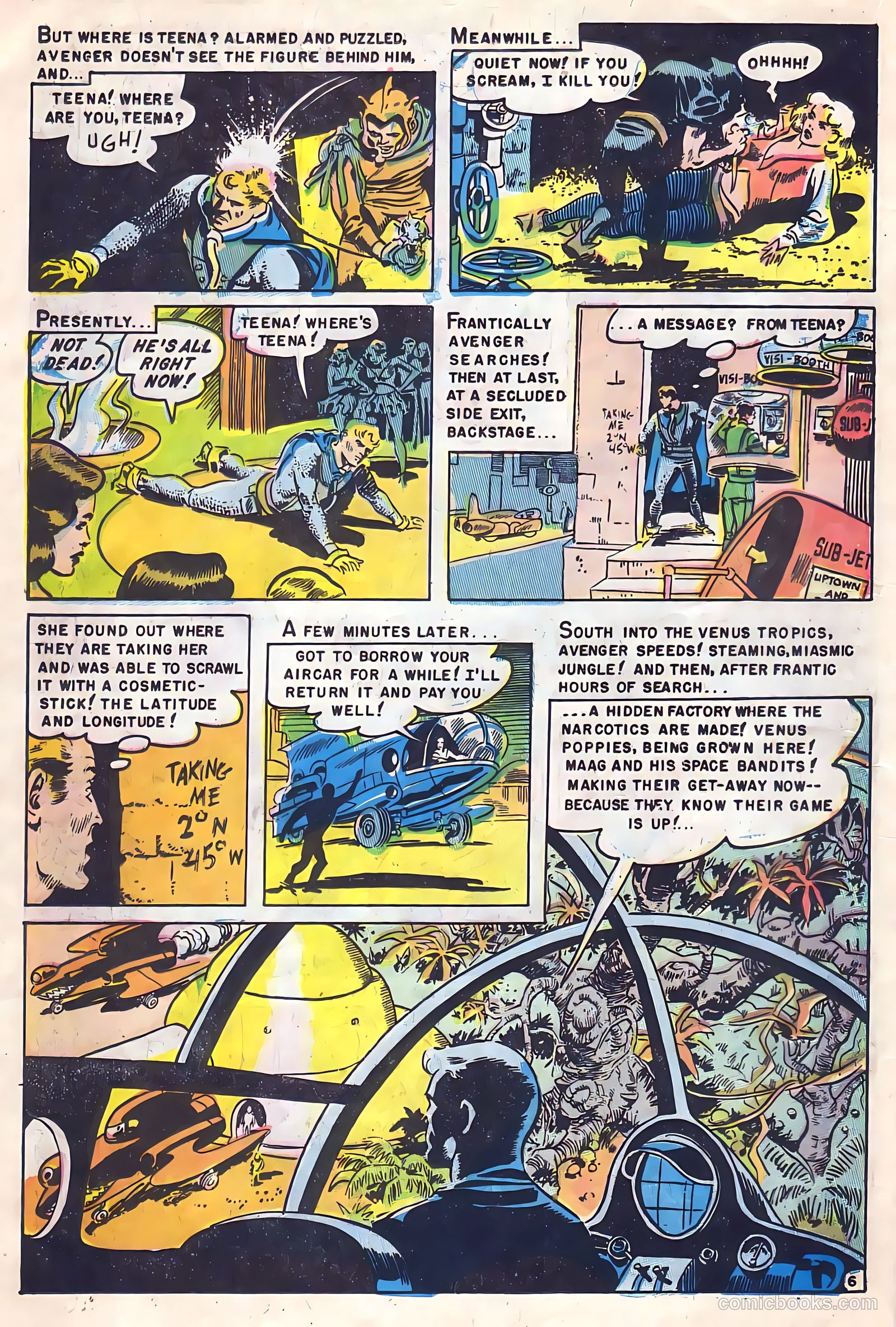 Strange Planets #10 (1963) — page 16 of 36