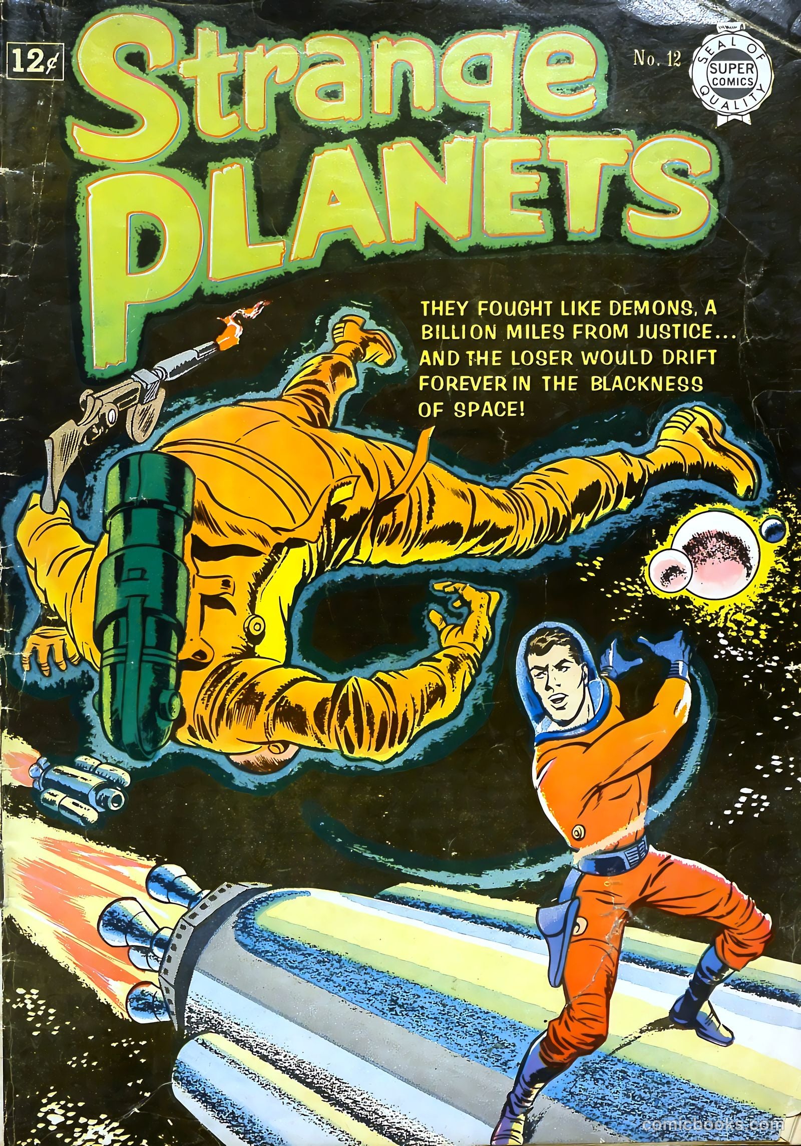 Strange Planets #12 cover
