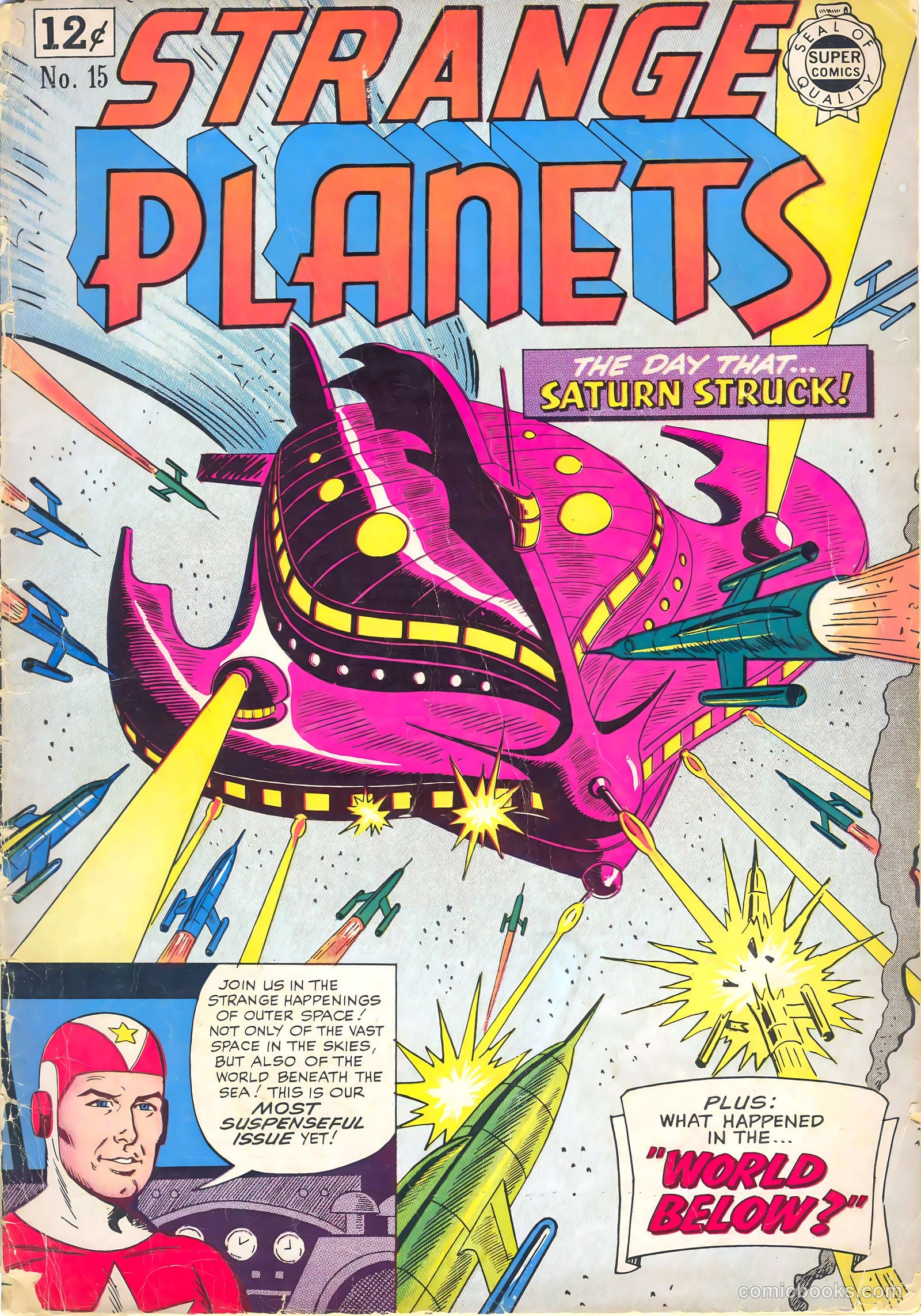 Strange Planets #15 cover