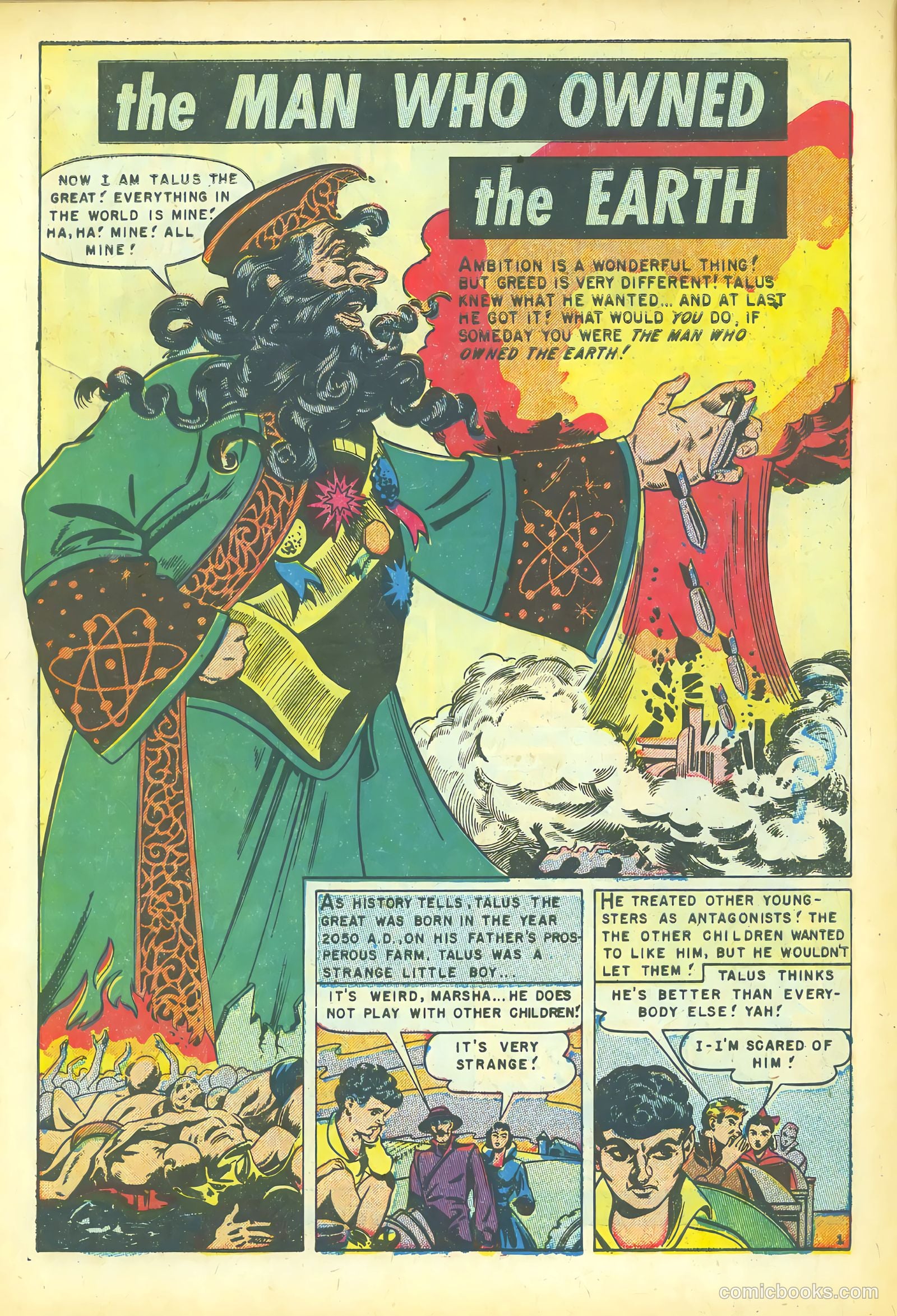 Strange Planets #16 (1964) — page 10 of 36
