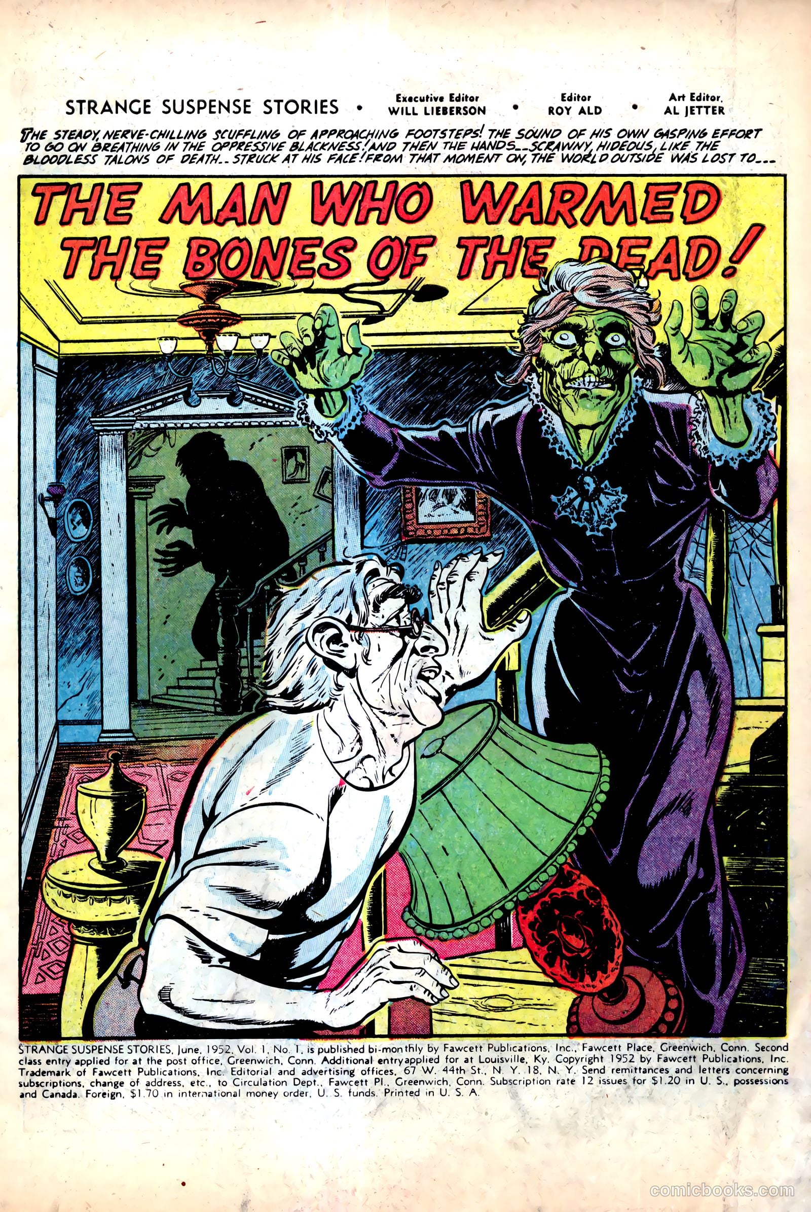 Strange Suspense Stories #1 (1952) — page 3 of 36