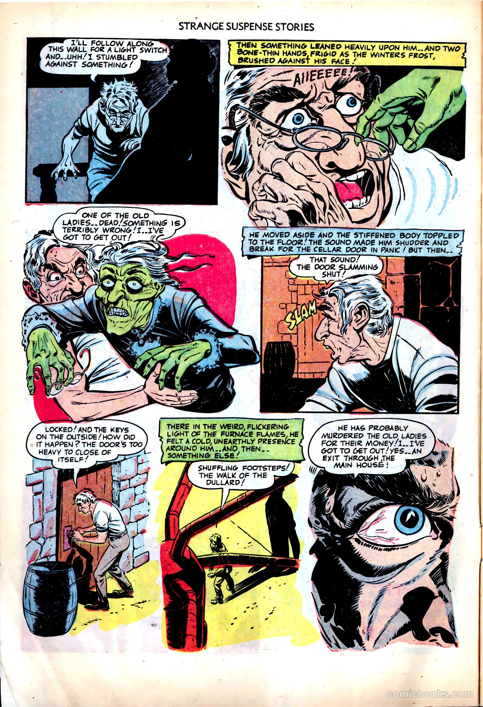 Strange Suspense Stories #1 (1952) — page 6 of 36