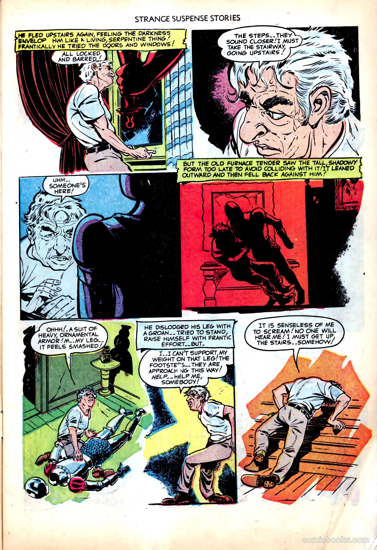 Strange Suspense Stories #1 (1952) — page 7 of 36