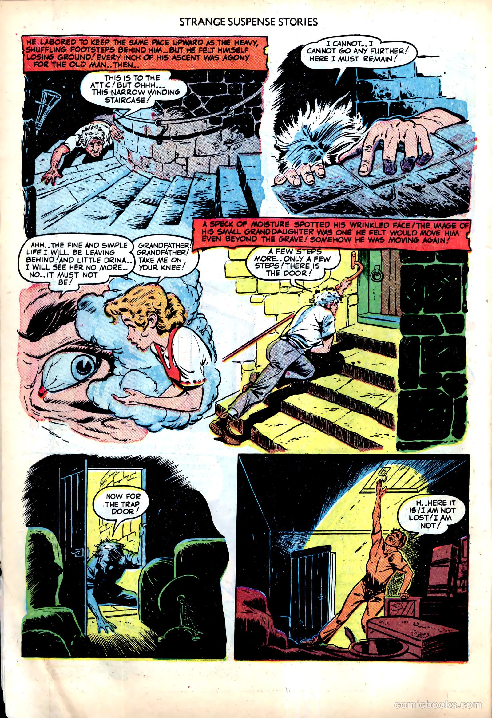 Strange Suspense Stories #1 (1952) — page 10 of 36