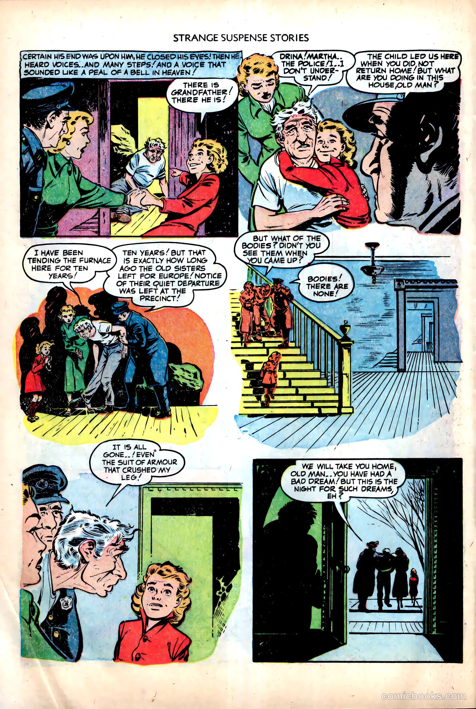 Strange Suspense Stories #1 (1952) — page 12 of 36
