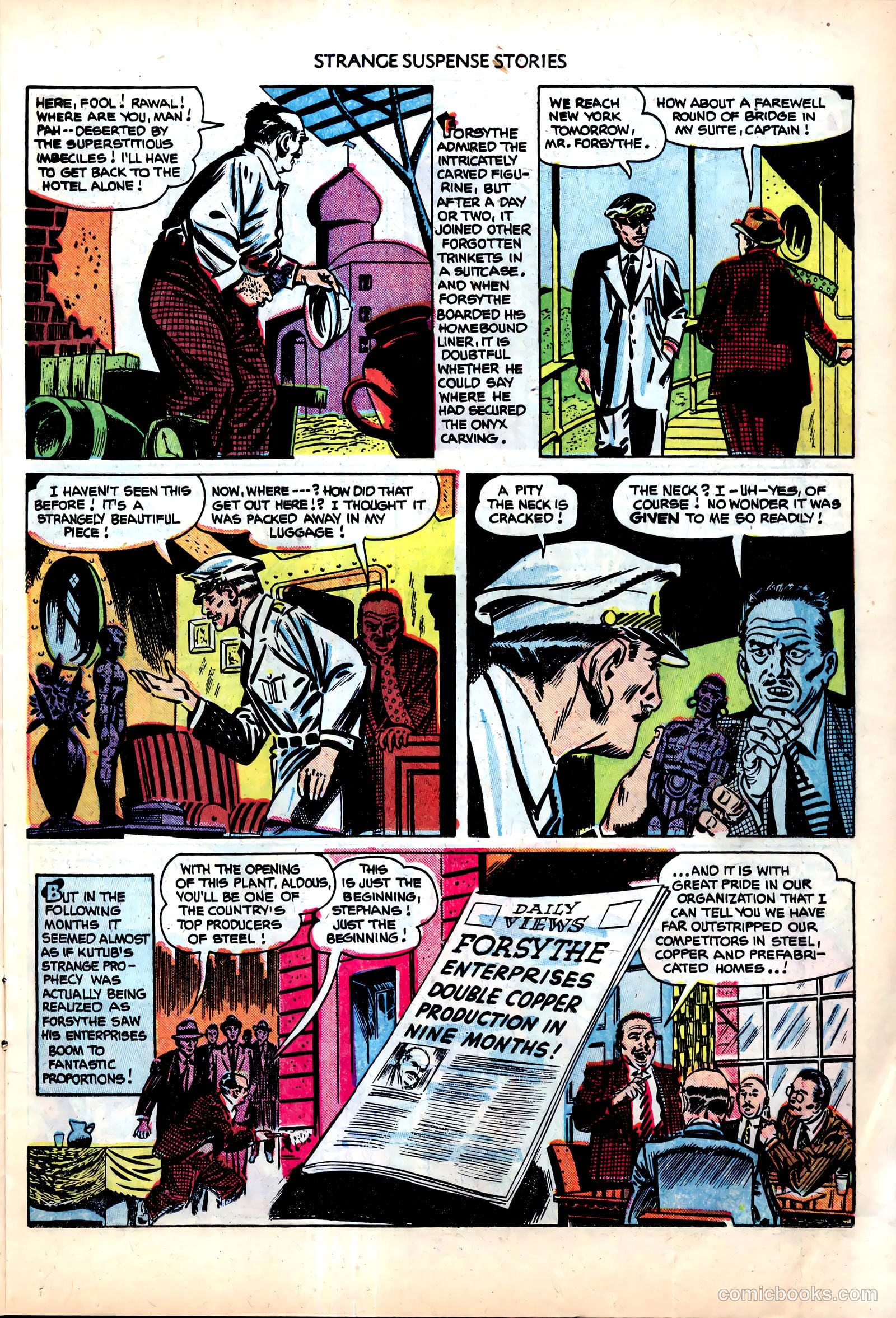 Strange Suspense Stories #1 (1952) — page 15 of 36