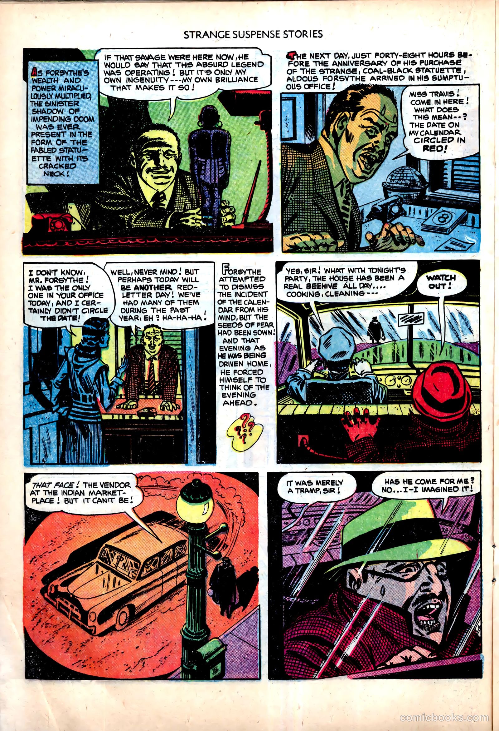 Strange Suspense Stories #1 (1952) — page 16 of 36