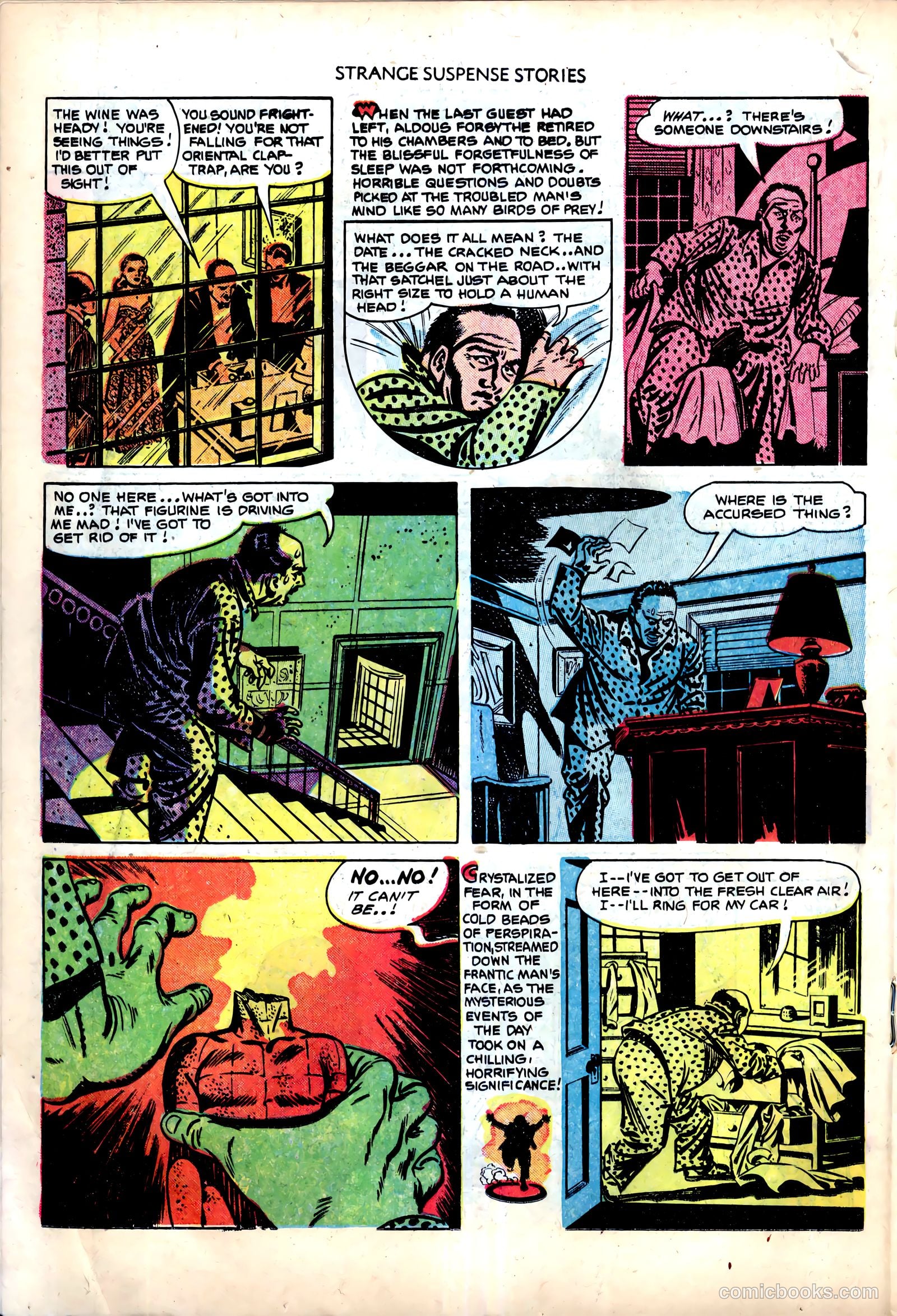 Strange Suspense Stories #1 (1952) — page 18 of 36