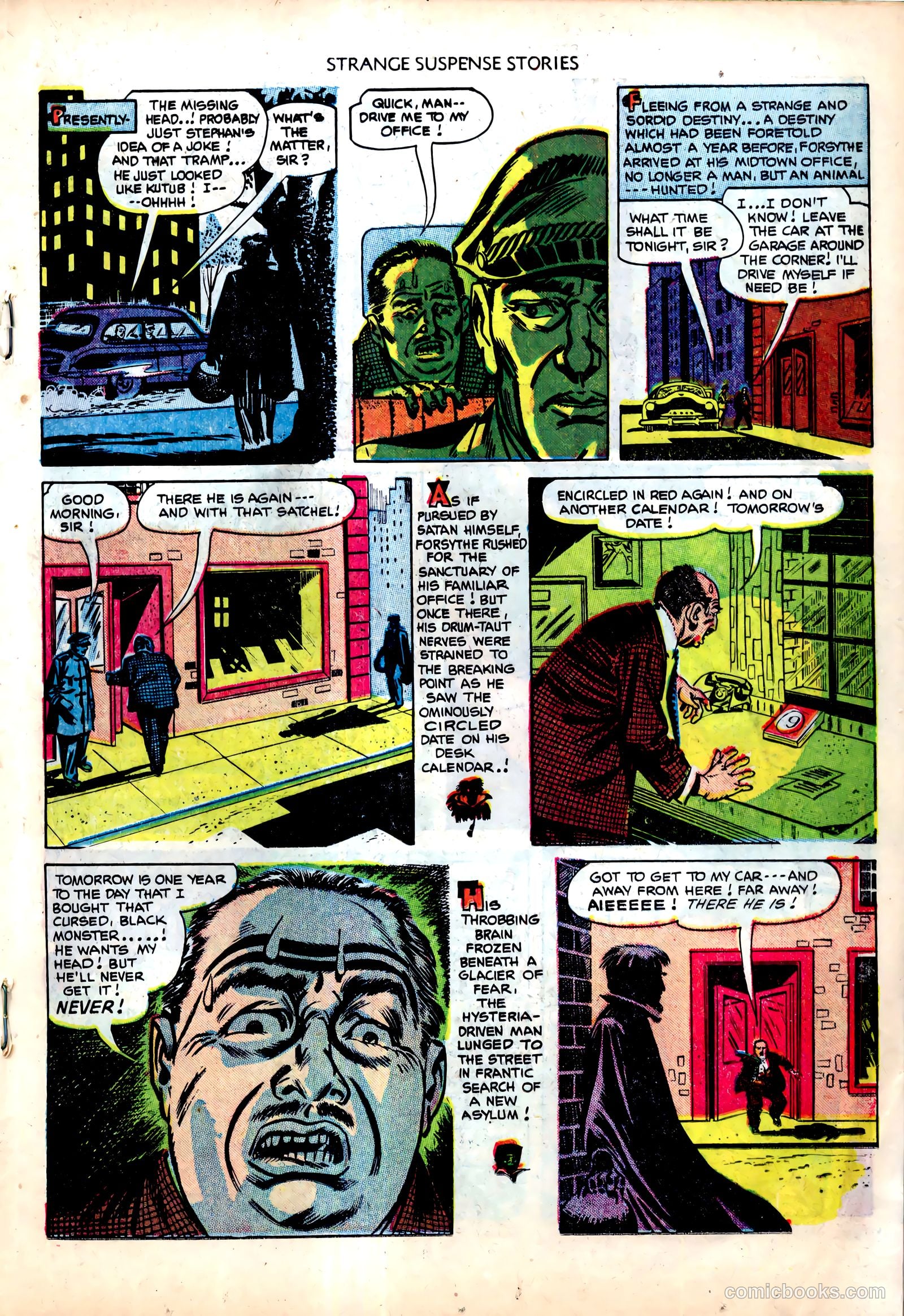 Strange Suspense Stories #1 (1952) — page 19 of 36