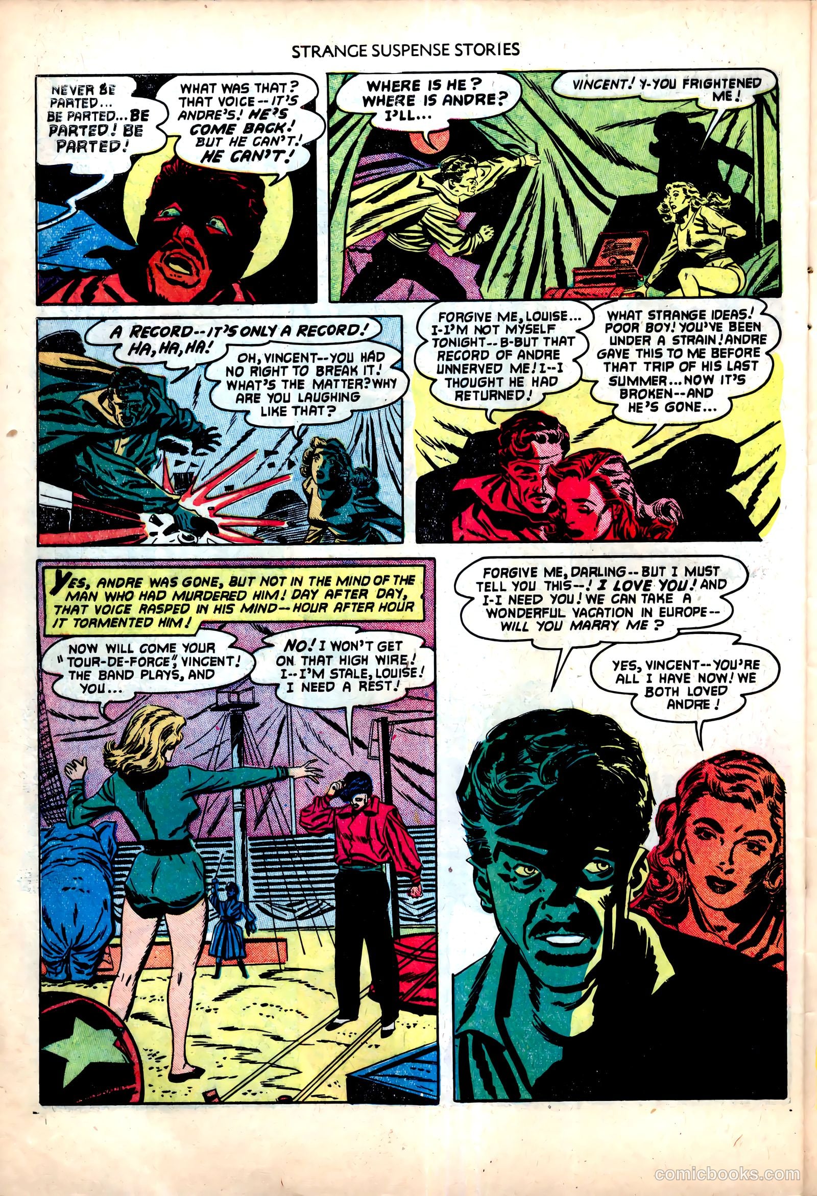Strange Suspense Stories #1 (1952) — page 28 of 36