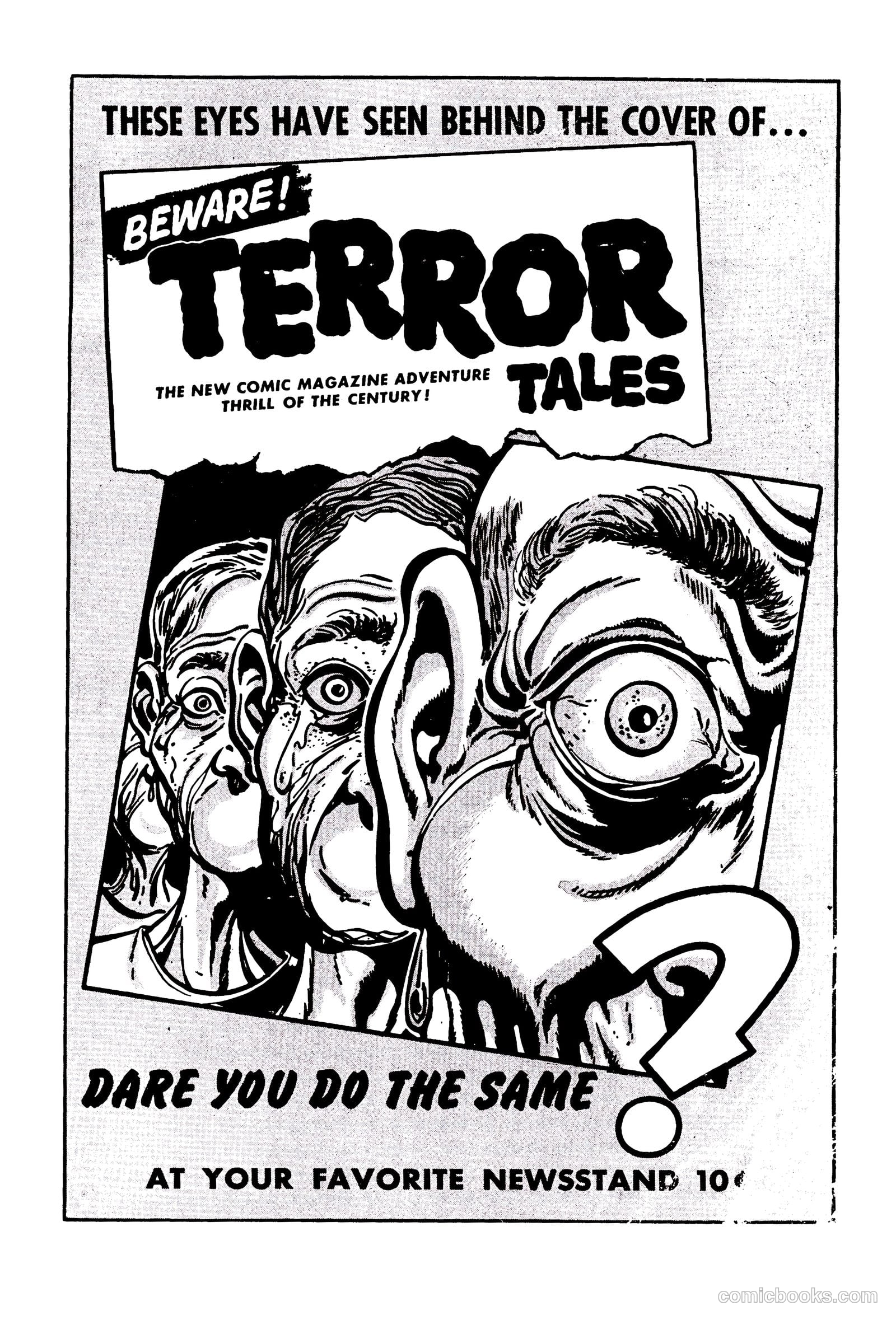 Strange Suspense Stories #1 (1952) — page 35 of 36