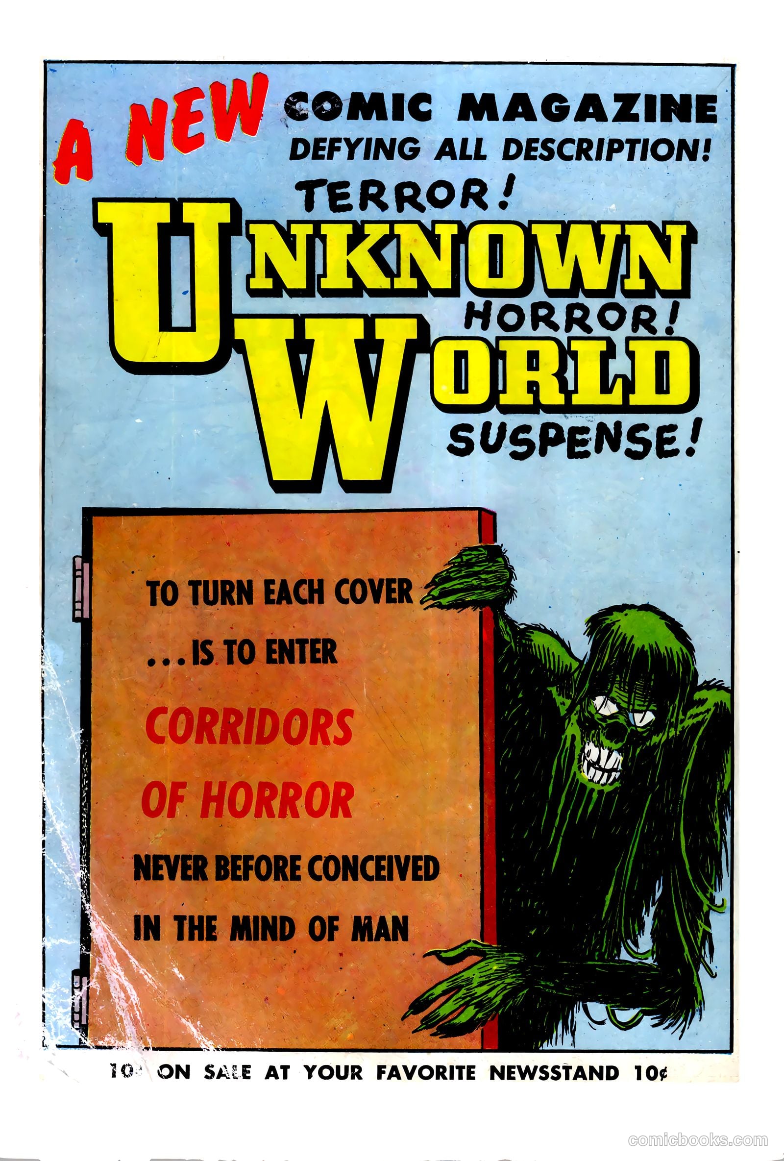 Strange Suspense Stories #1 (1952) — page 36 of 36