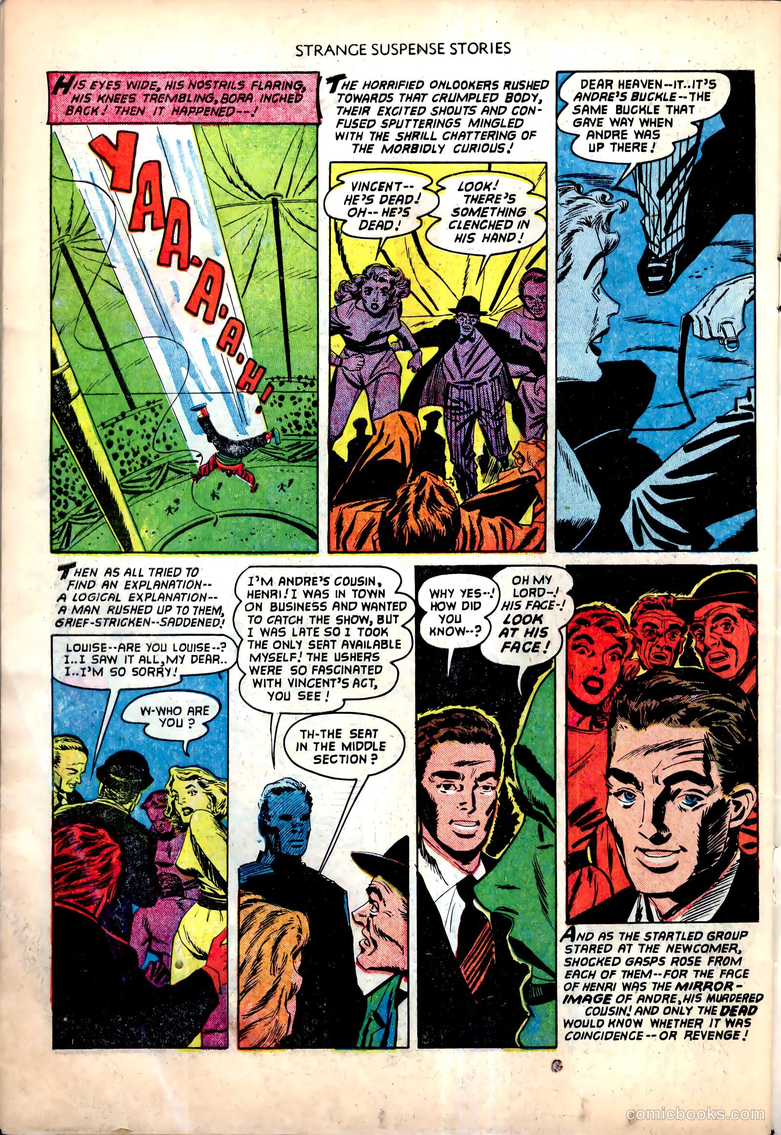 Strange Suspense Stories #1 (1967) — page 34 of 36