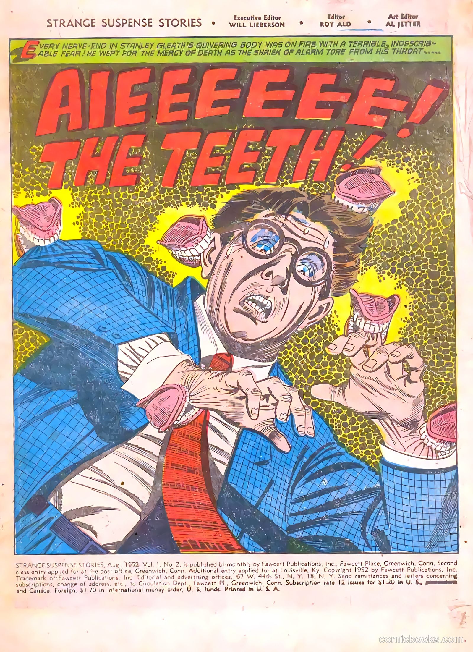 Strange Suspense Stories #2 (1952, Fawcett) — page 3 of 36