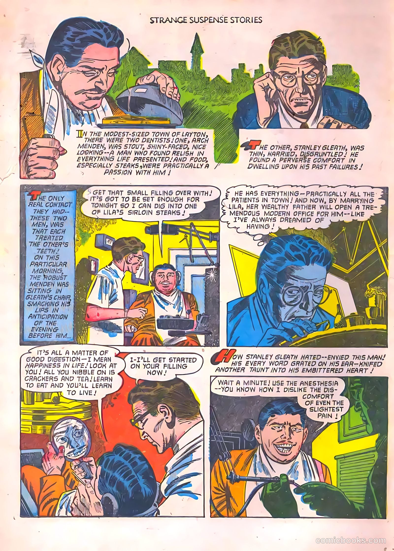 Strange Suspense Stories #2 (1952, Fawcett) — page 4 of 36