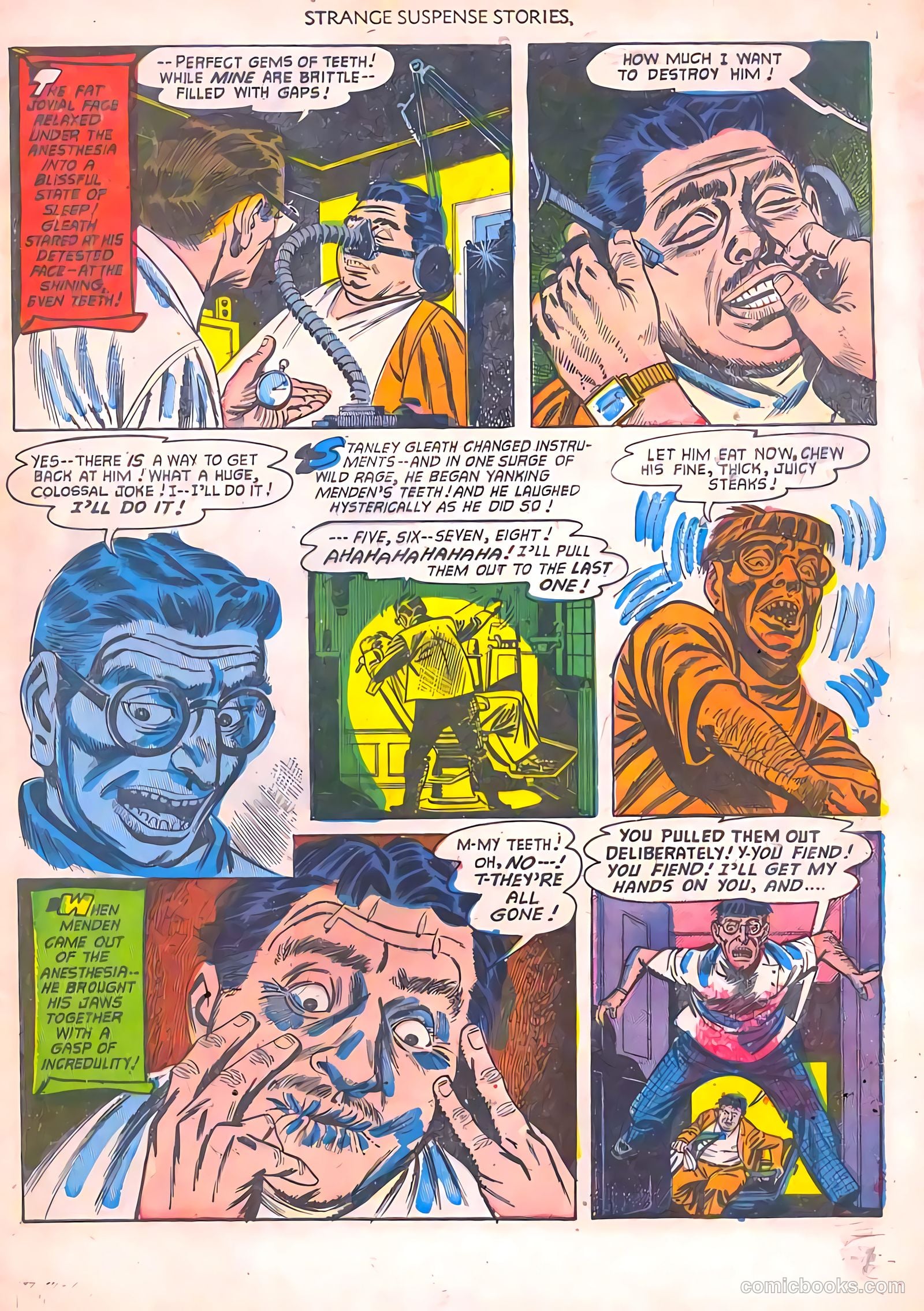 Strange Suspense Stories #2 (1952, Fawcett) — page 5 of 36
