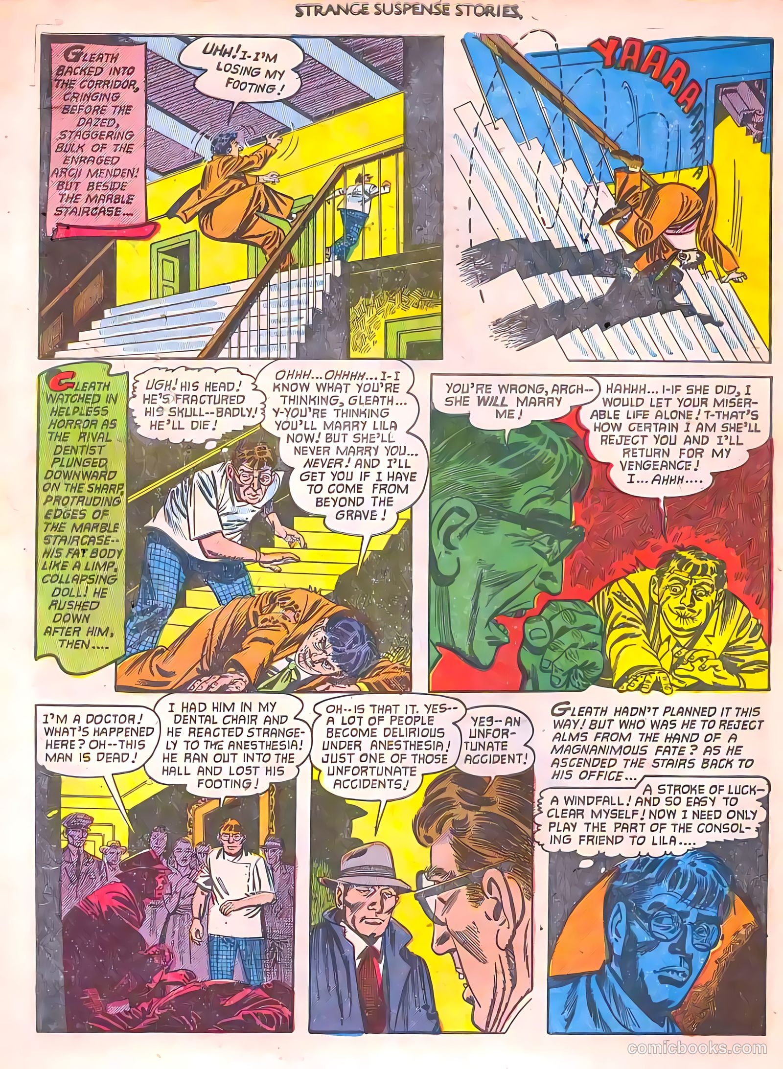 Strange Suspense Stories #2 (1952, Fawcett) — page 6 of 36