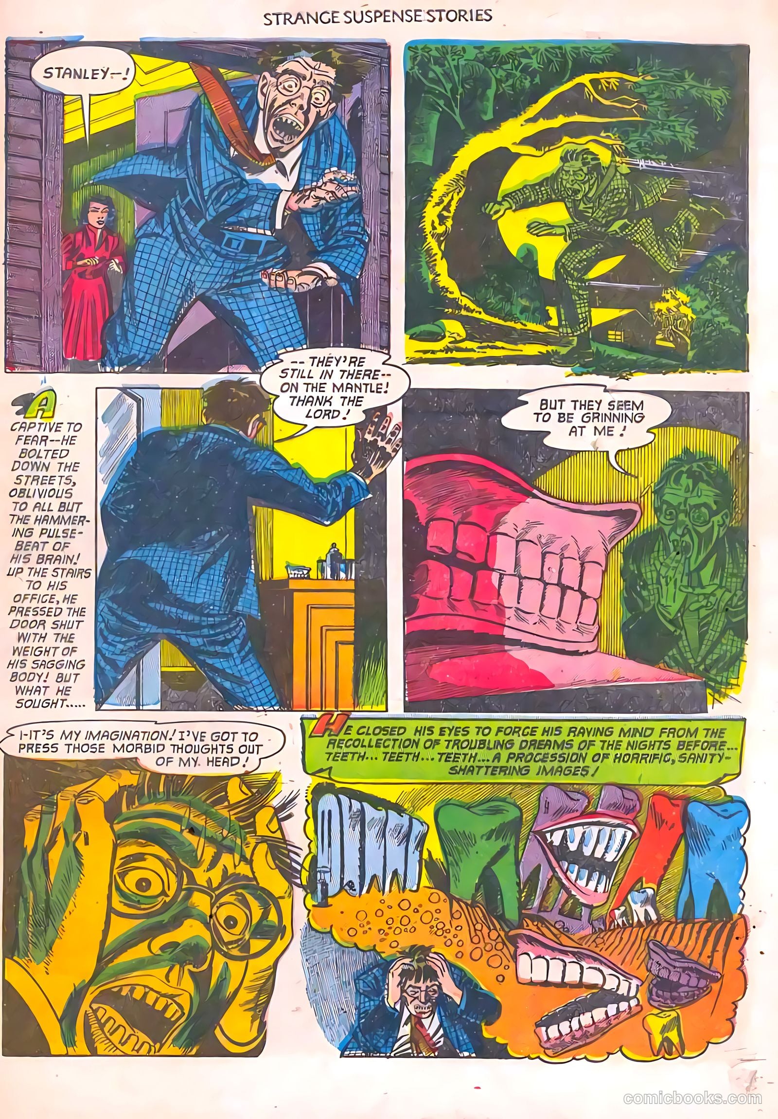 Strange Suspense Stories #2 (1952, Fawcett) — page 9 of 36