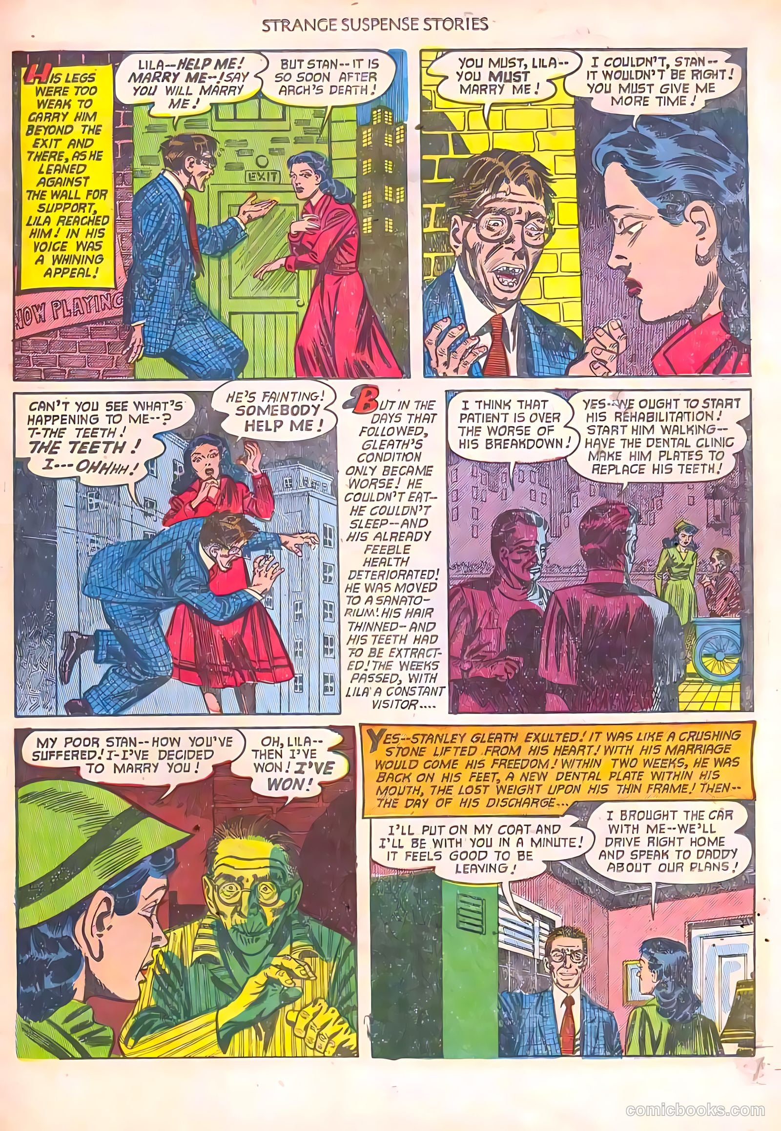 Strange Suspense Stories #2 (1952, Fawcett) — page 11 of 36