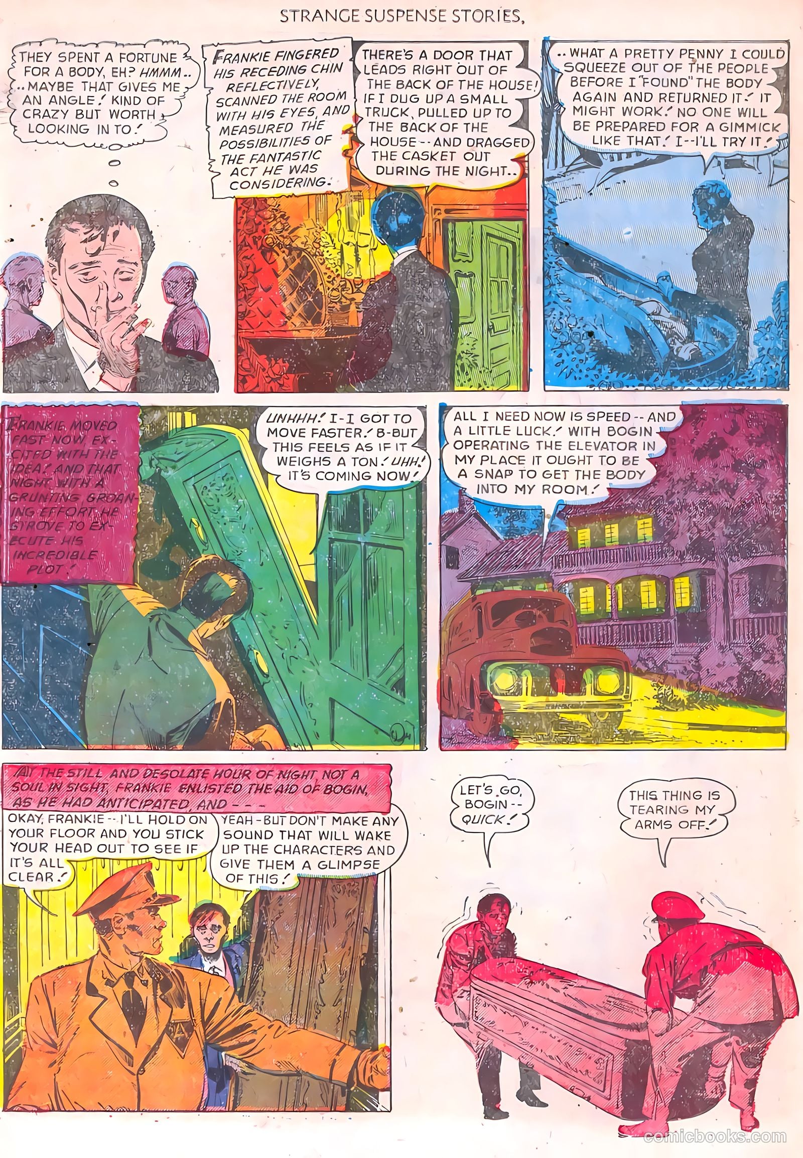 Strange Suspense Stories #2 (1952, Fawcett) — page 14 of 36