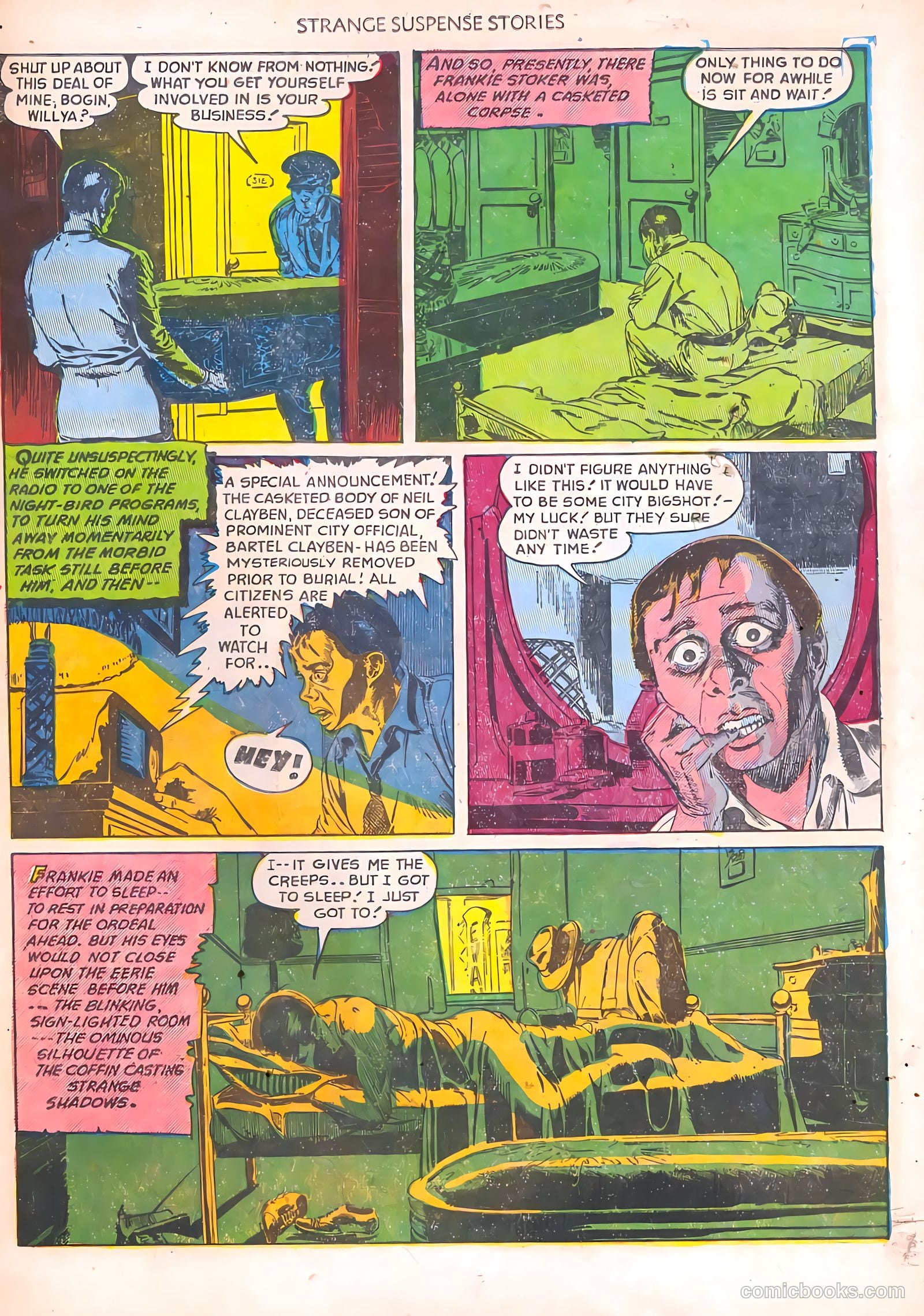 Strange Suspense Stories #2 (1952, Fawcett) — page 15 of 36