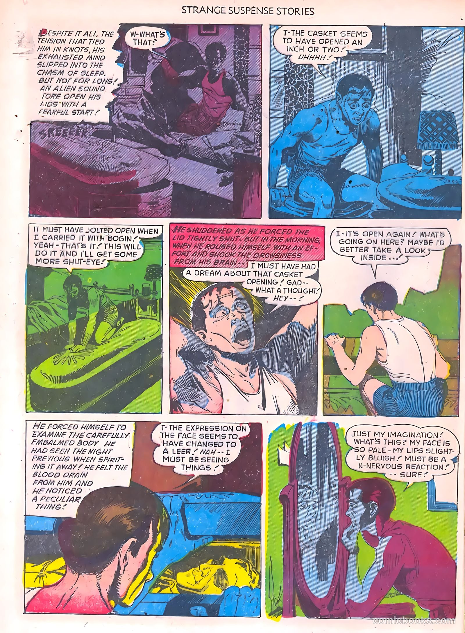 Strange Suspense Stories #2 (1952, Fawcett) — page 16 of 36