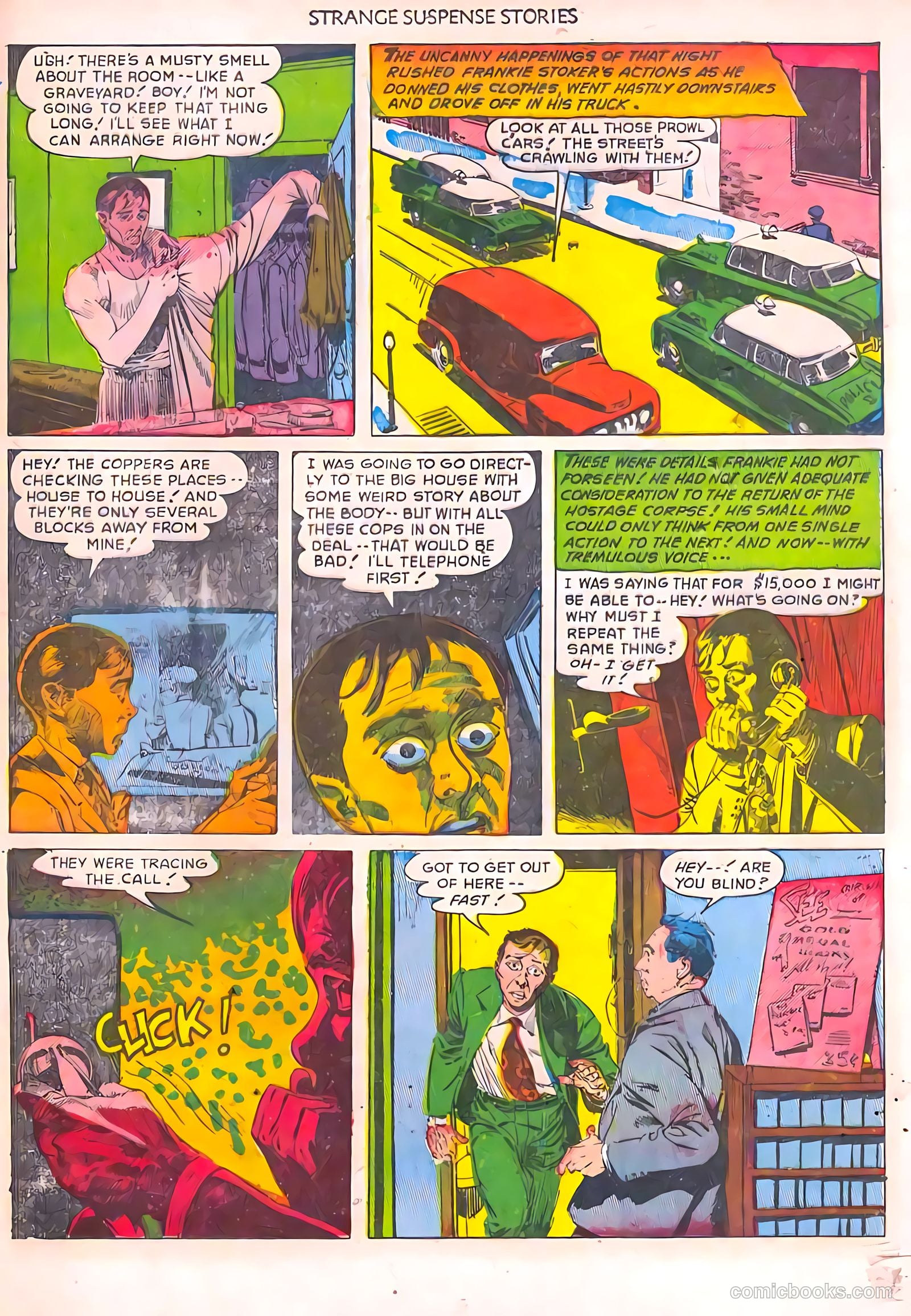Strange Suspense Stories #2 (1952, Fawcett) — page 17 of 36