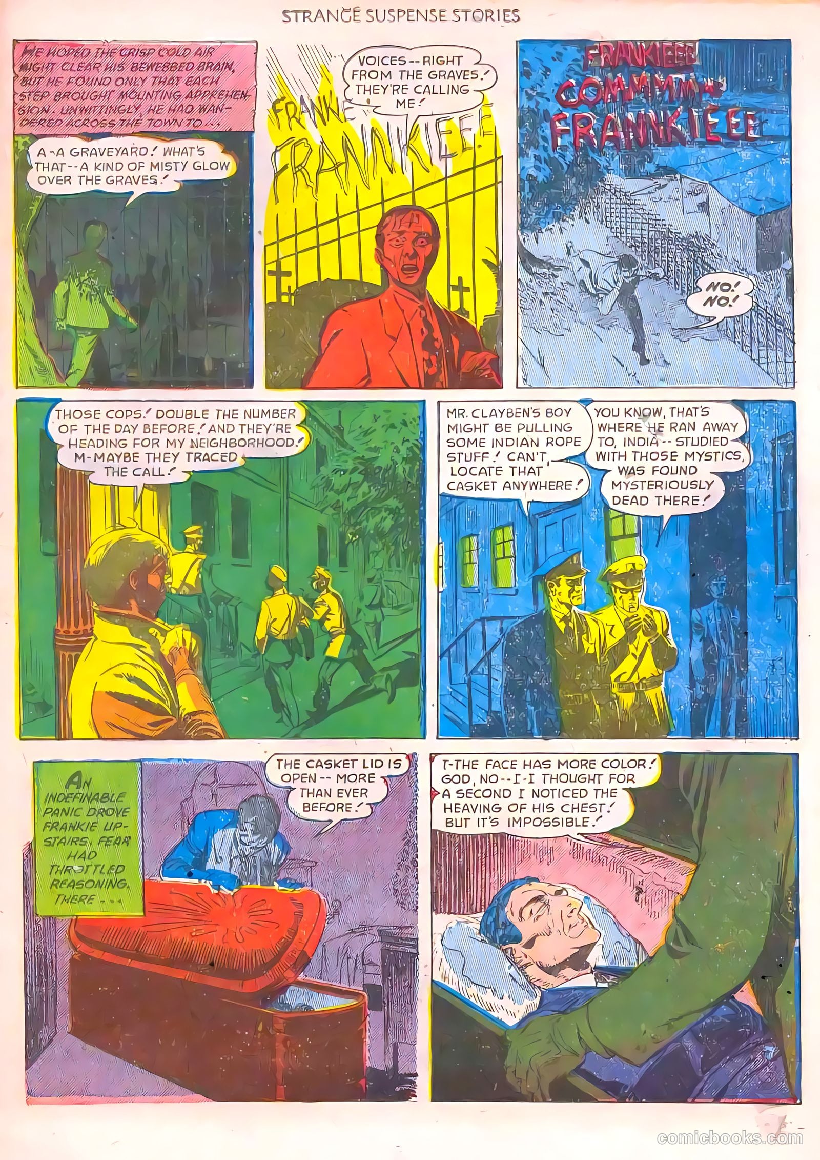 Strange Suspense Stories #2 (1952, Fawcett) — page 19 of 36