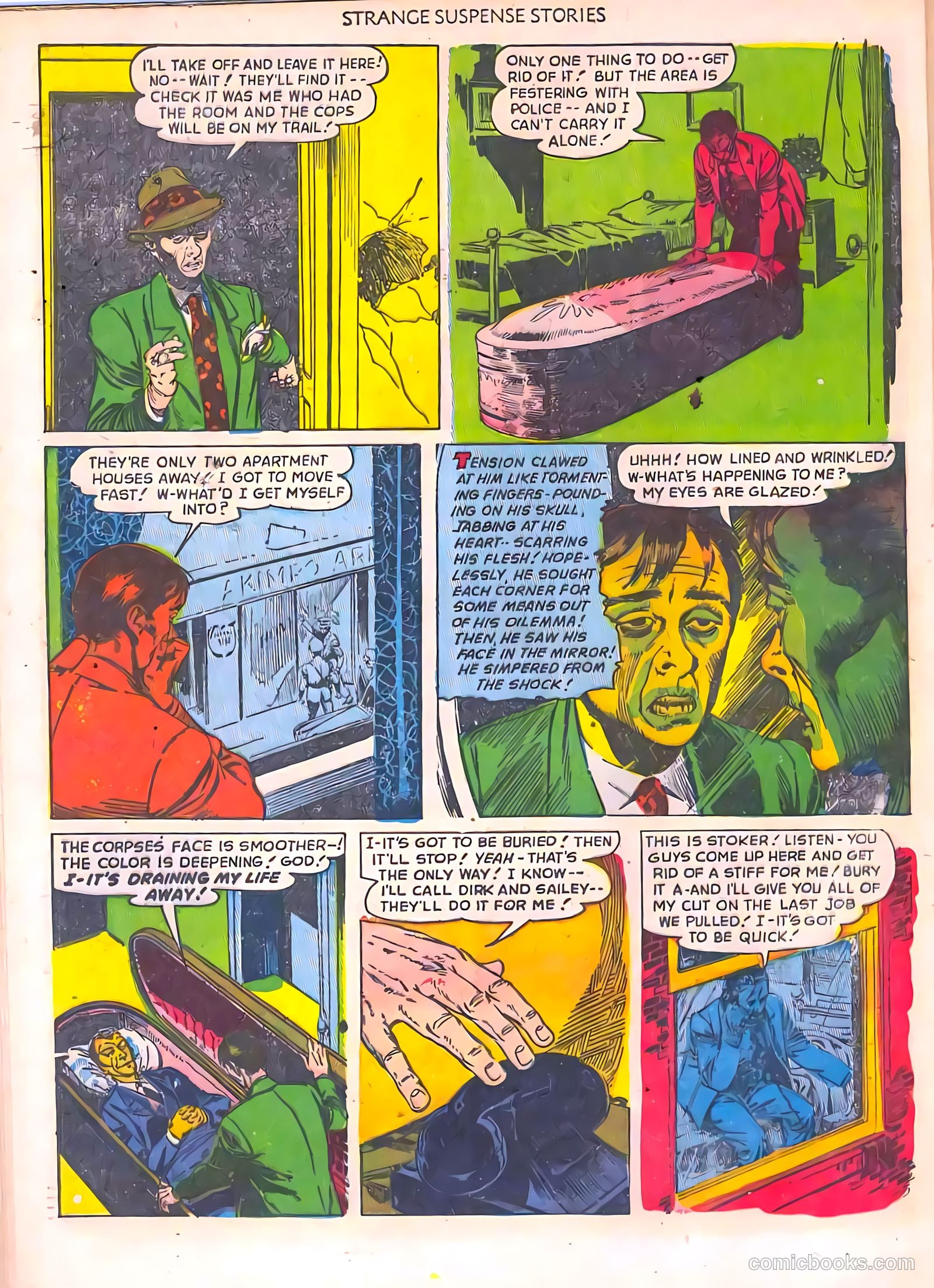 Strange Suspense Stories #2 (1952, Fawcett) — page 20 of 36