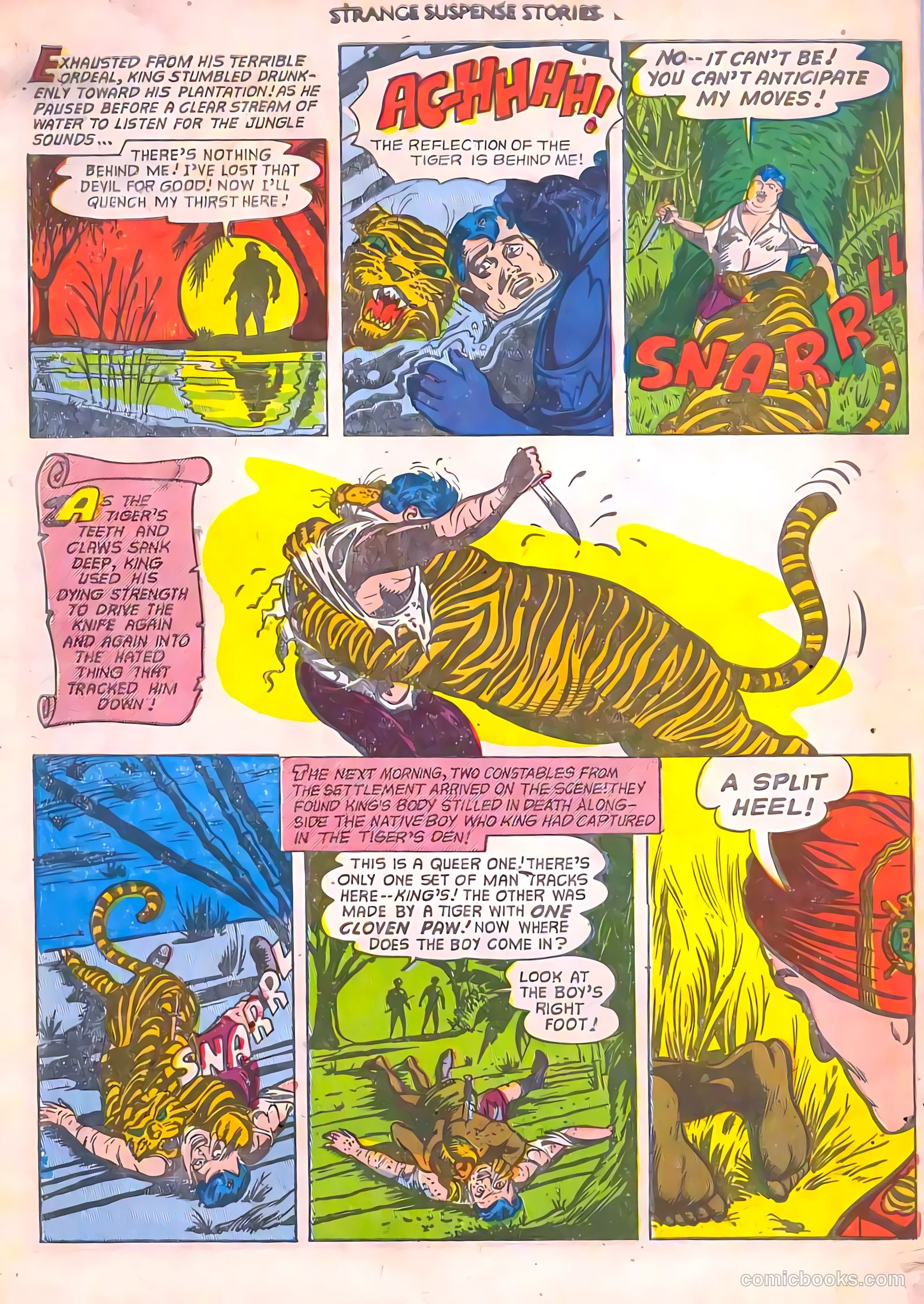 Strange Suspense Stories #2 (1952, Fawcett) — page 34 of 36