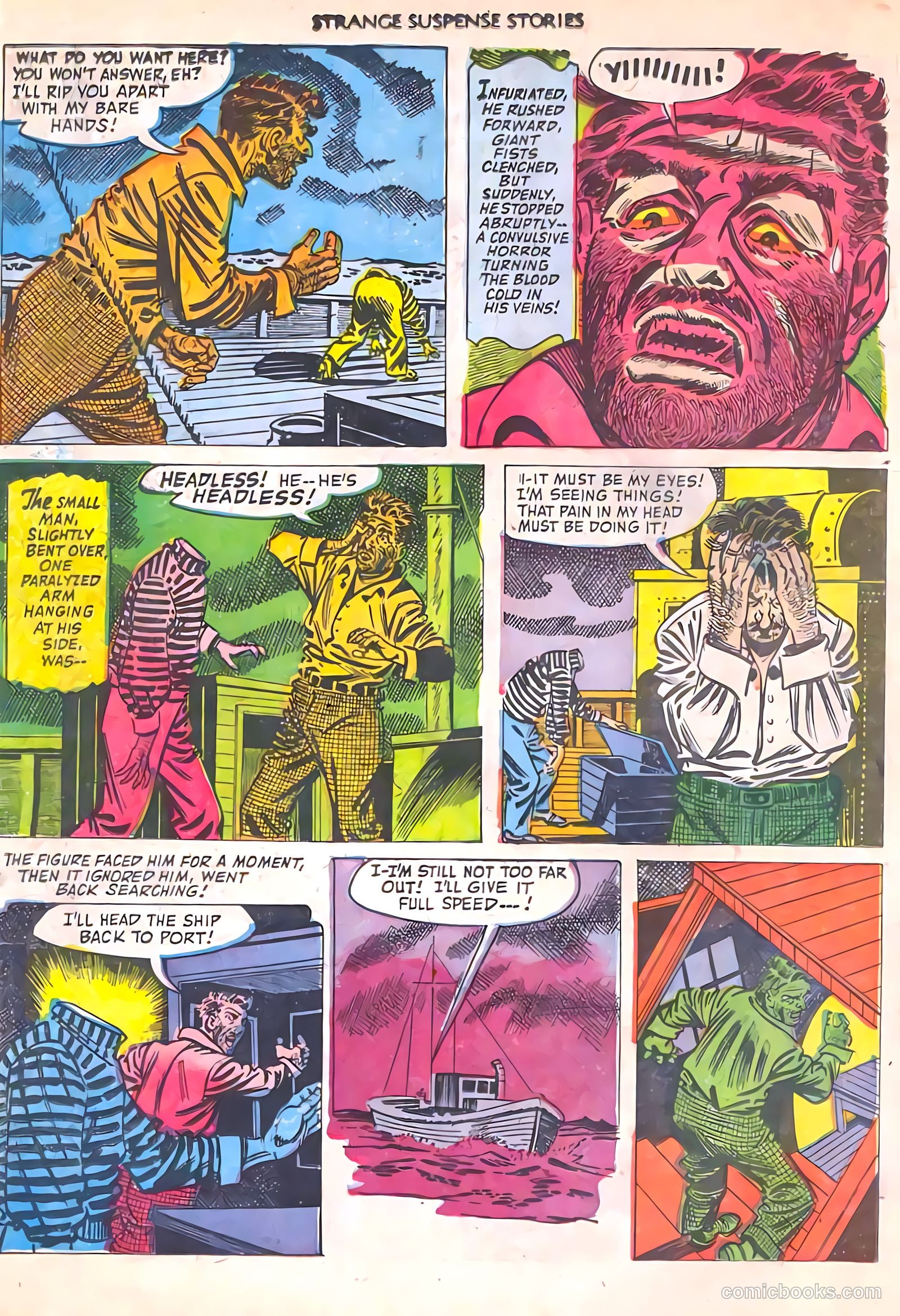Strange Suspense Stories #3 (1952) — page 18 of 36
