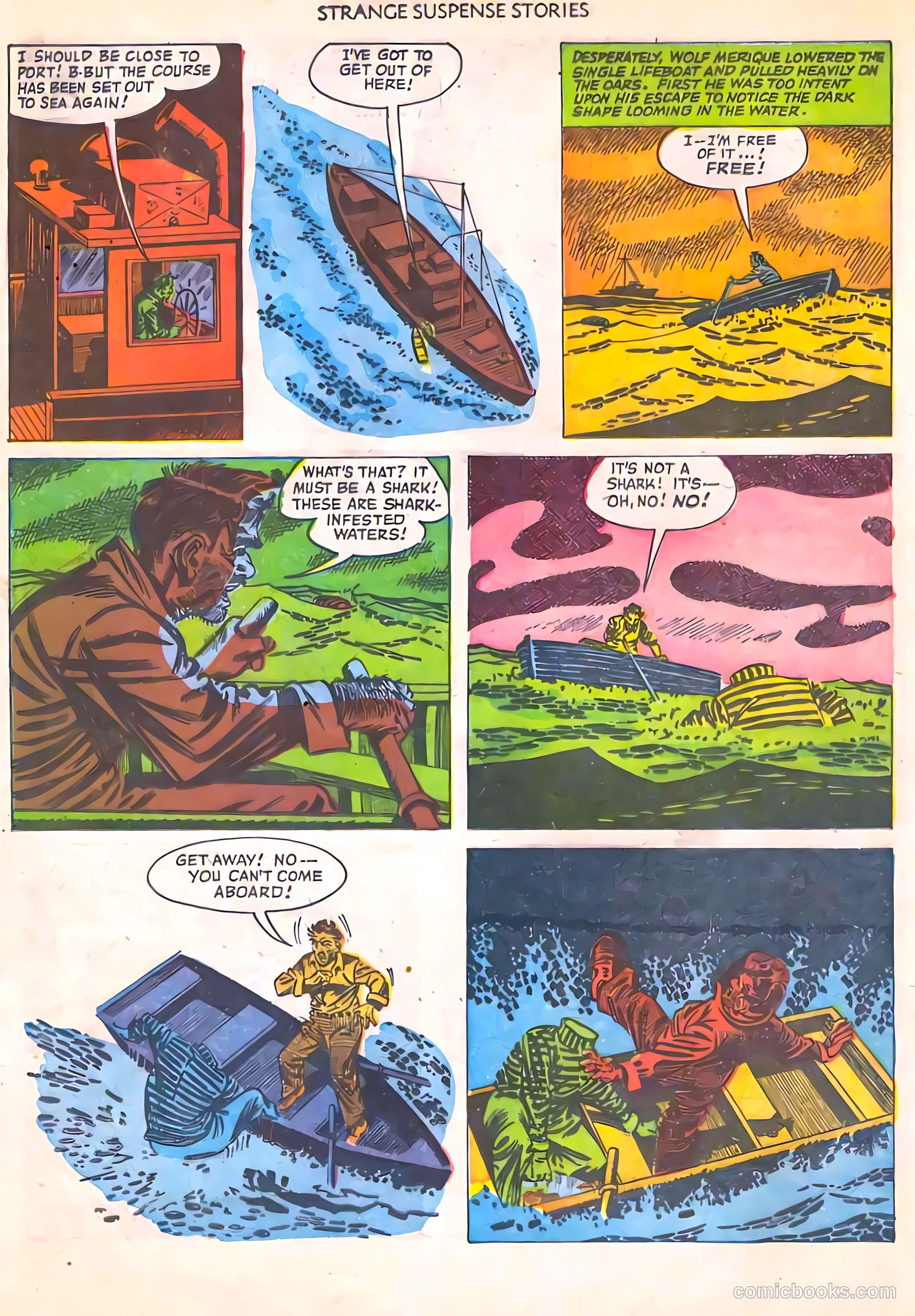 Strange Suspense Stories #3 (1952) — page 20 of 36