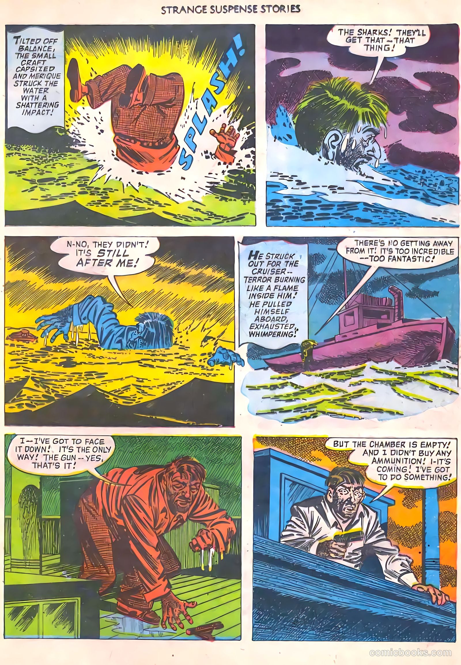 Strange Suspense Stories #3 (1952) — page 21 of 36