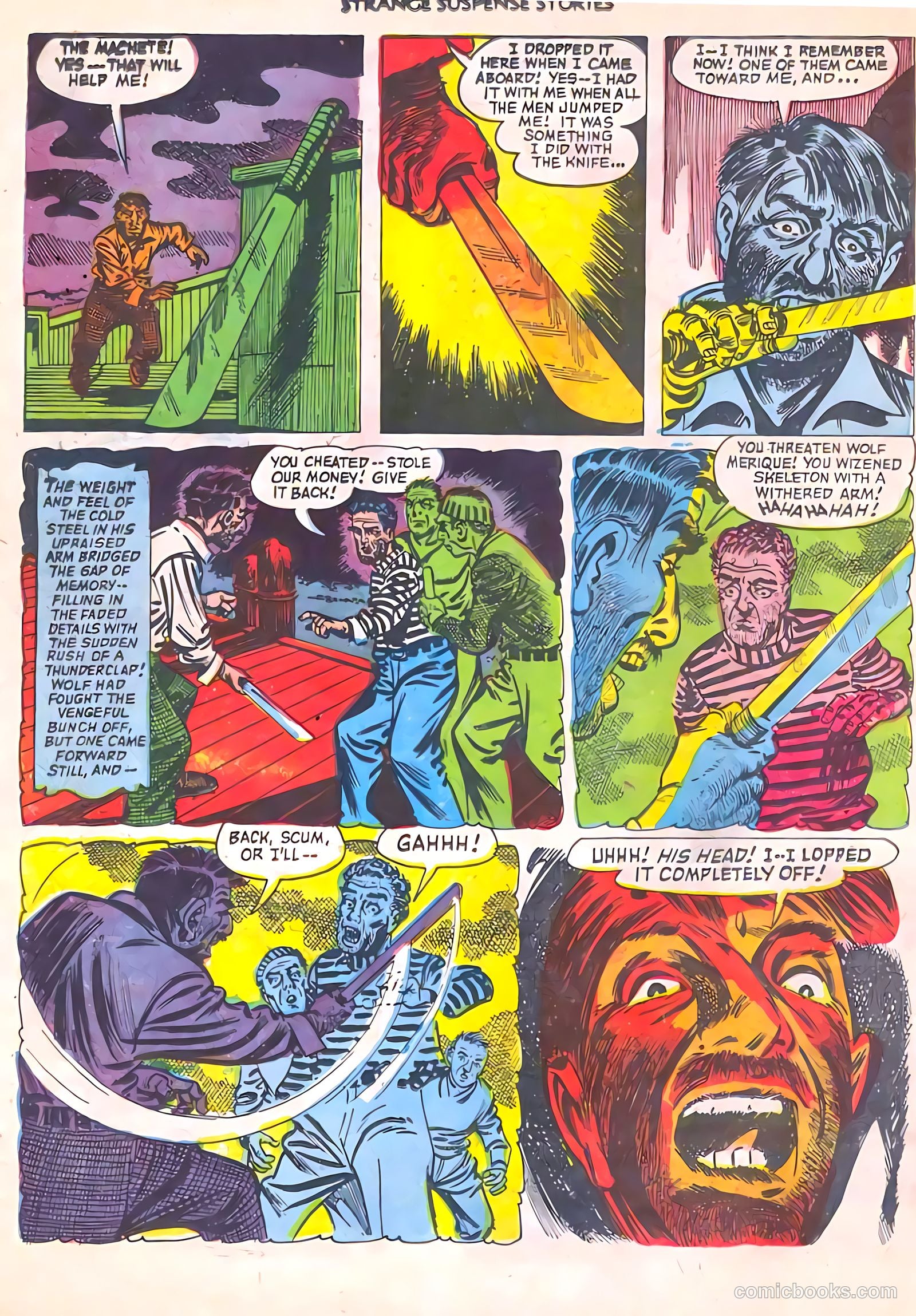 Strange Suspense Stories #3 (1952) — page 22 of 36