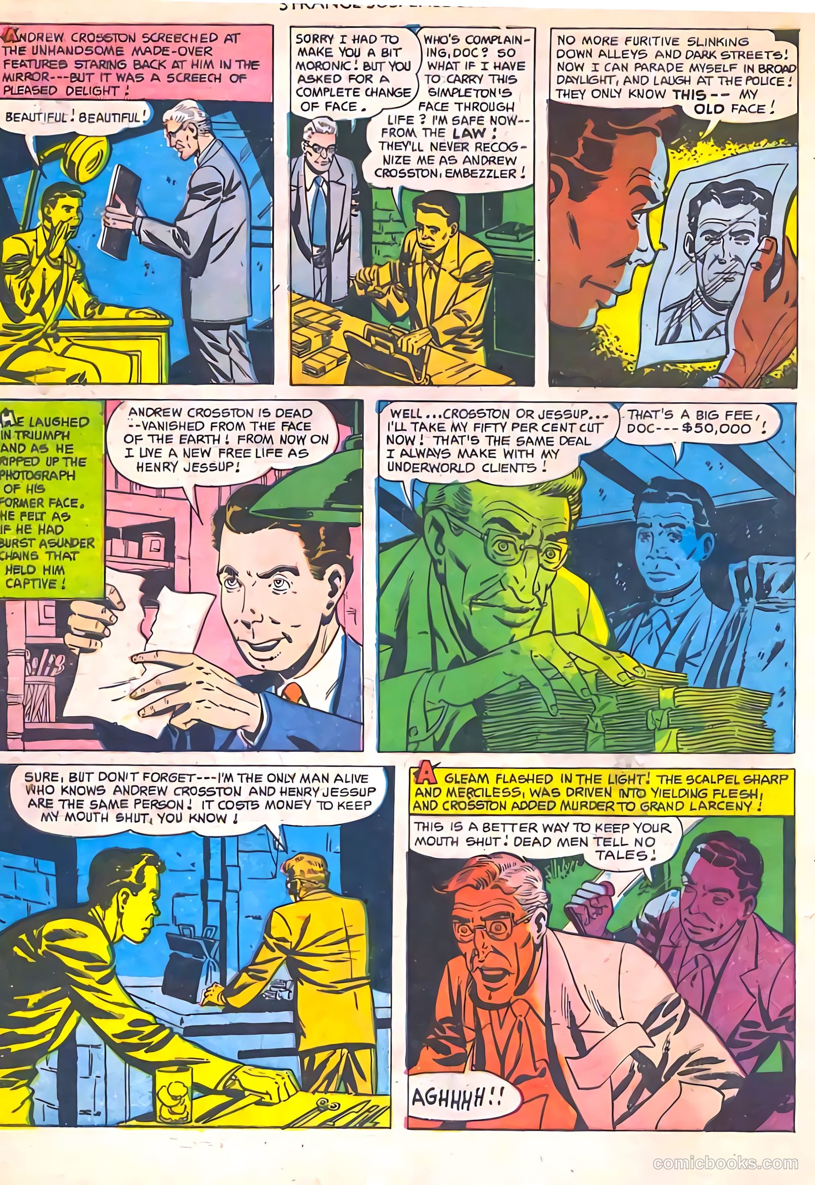 Strange Suspense Stories #3 (1952) — page 28 of 36
