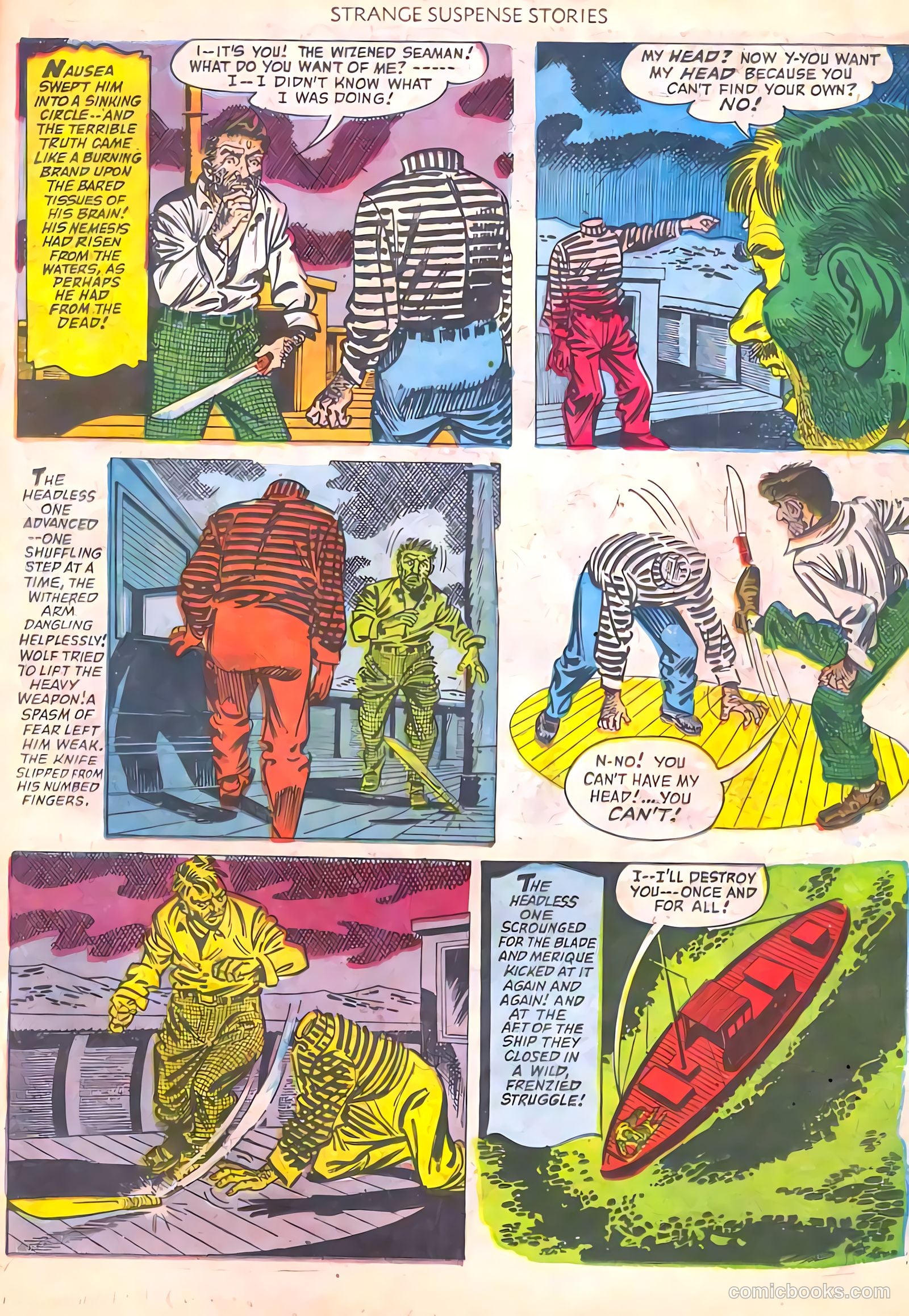 Strange Suspense Stories #3 (1968) — page 23 of 36