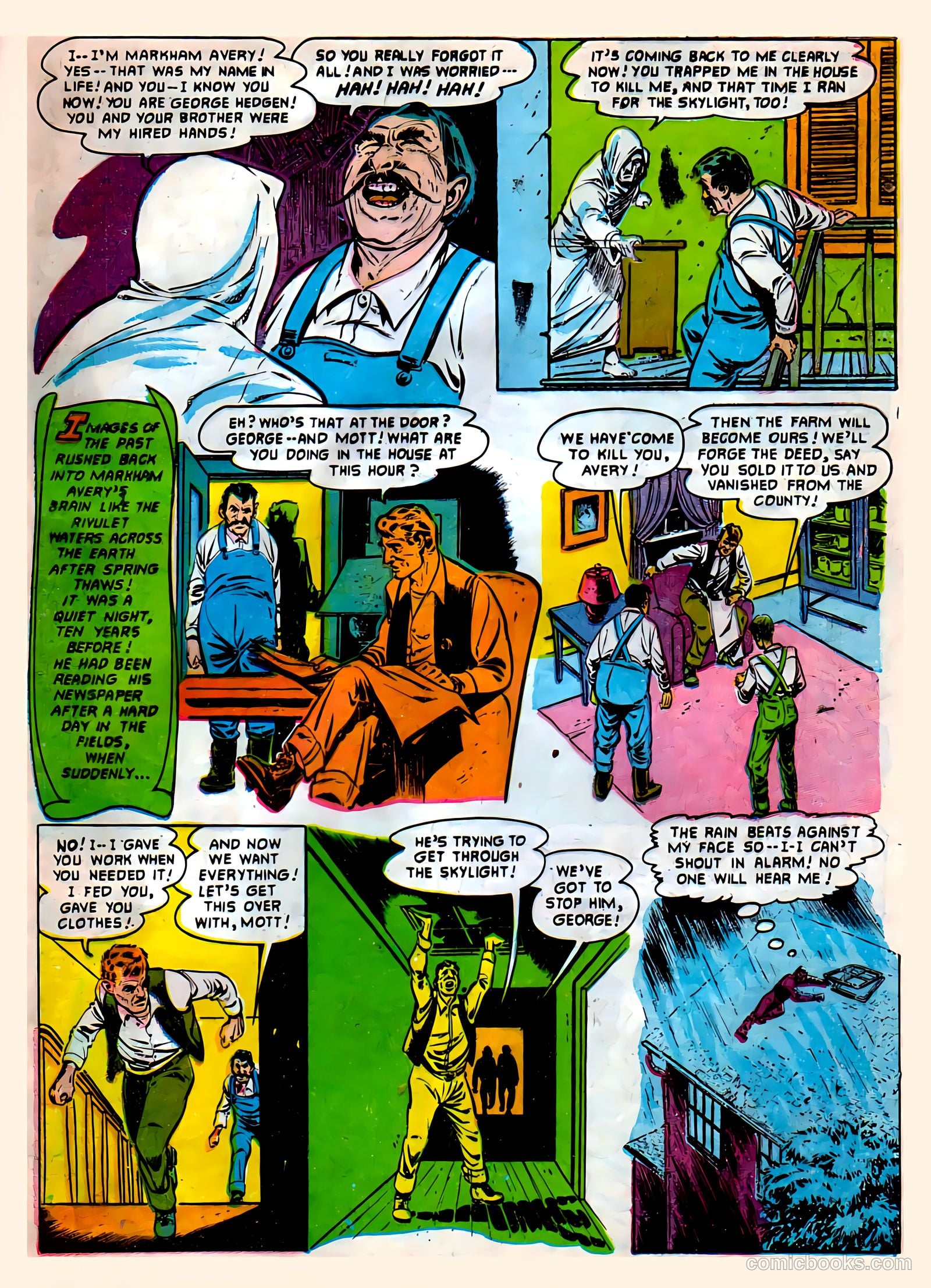 Strange Suspense Stories #4 (1952, Fawcett) — page 9 of 36
