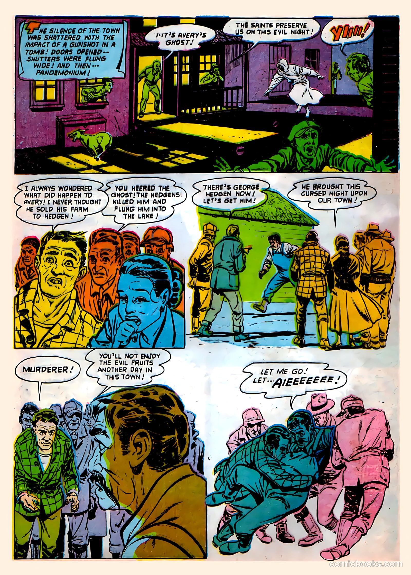 Strange Suspense Stories #4 (1952, Fawcett) — page 12 of 36