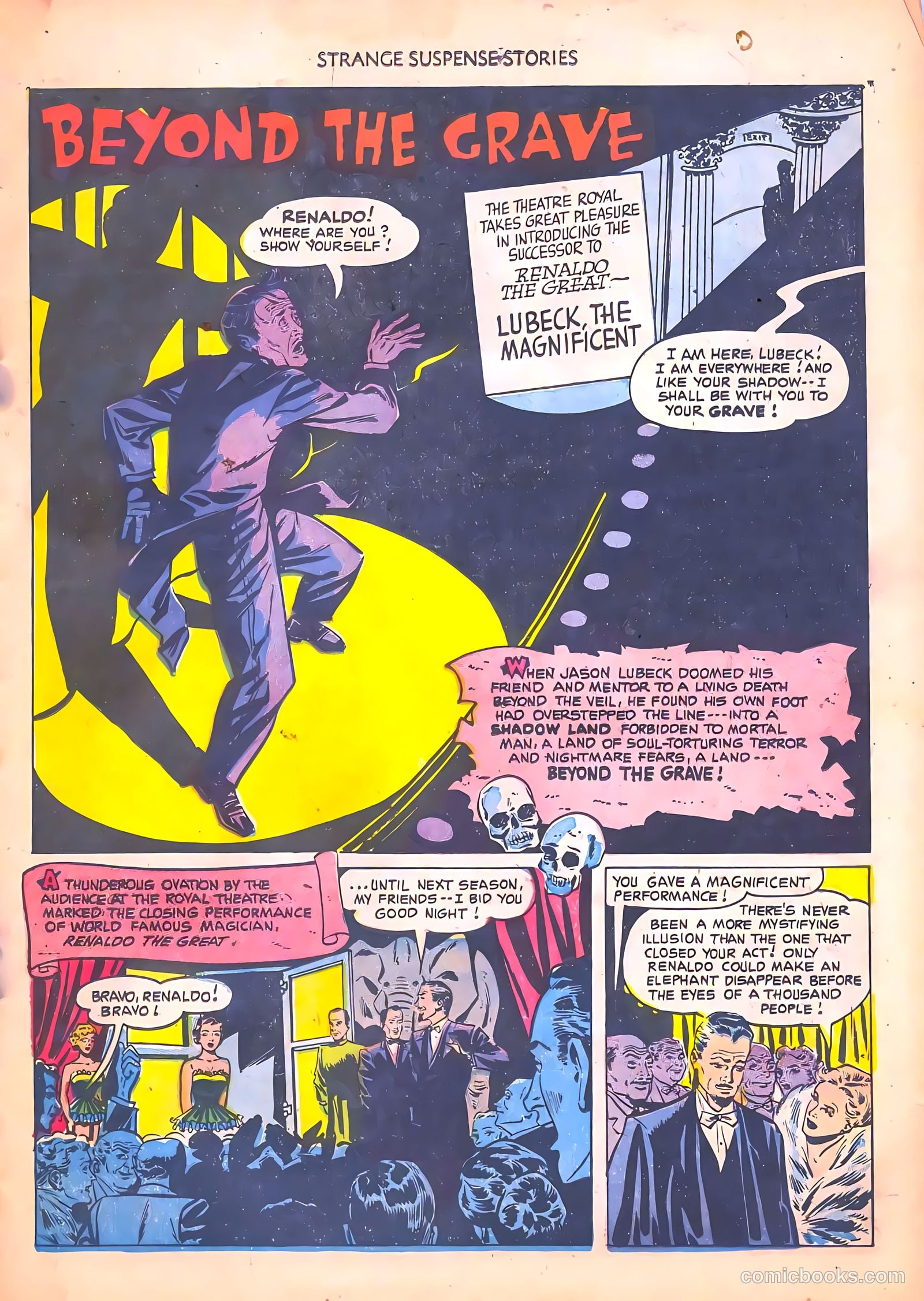 Strange Suspense Stories #4 (1952, Fawcett) — page 15 of 36