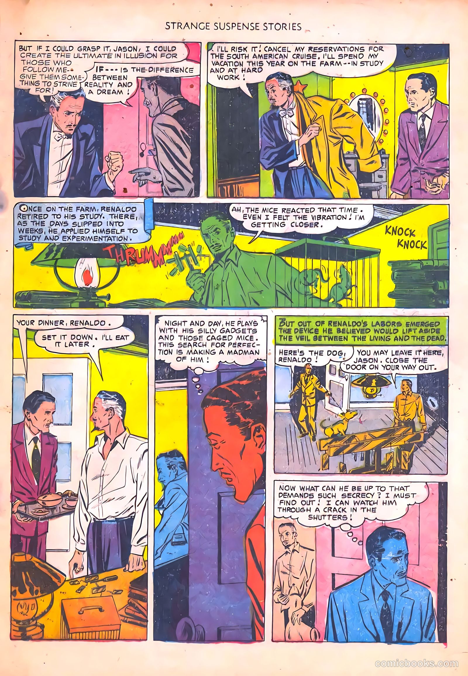 Strange Suspense Stories #4 (1952, Fawcett) — page 17 of 36