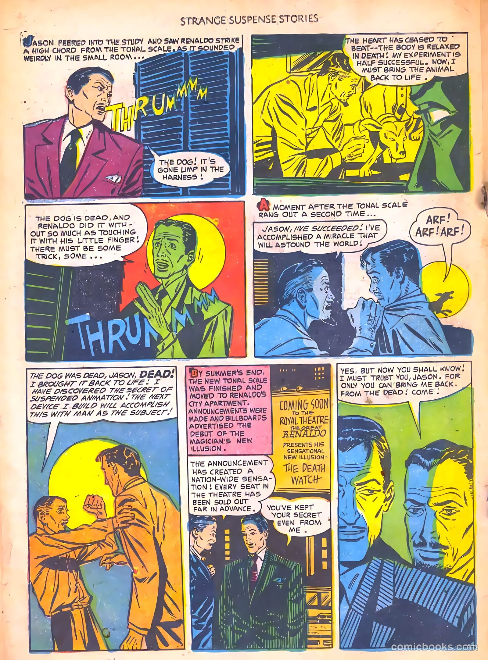 Strange Suspense Stories #4 (1952, Fawcett) — page 18 of 36