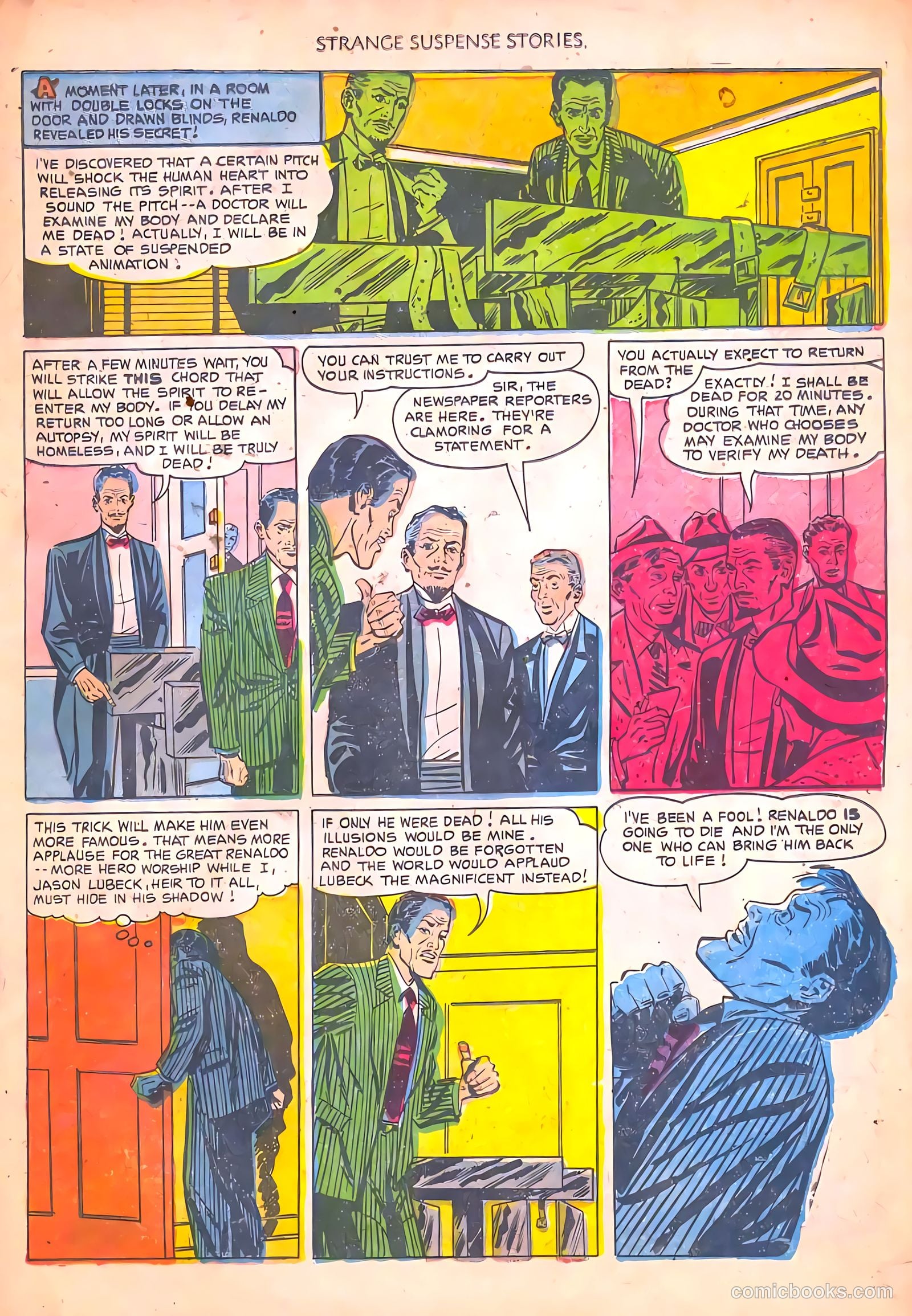 Strange Suspense Stories #4 (1952, Fawcett) — page 19 of 36