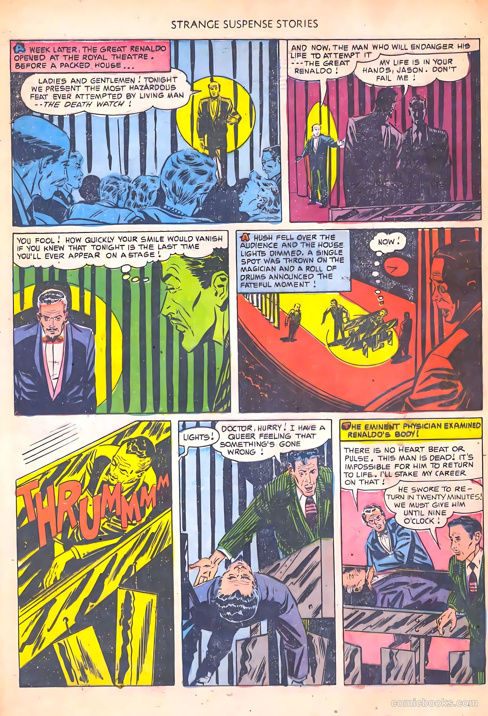 Strange Suspense Stories #4 (1952, Fawcett) — page 20 of 36