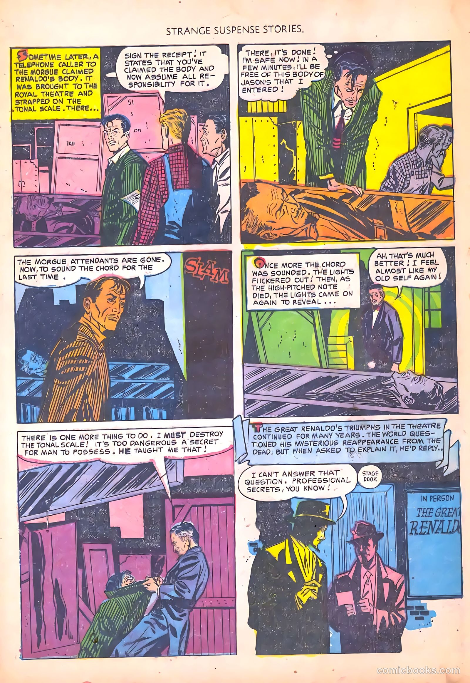 Strange Suspense Stories #4 (1952, Fawcett) — page 24 of 36