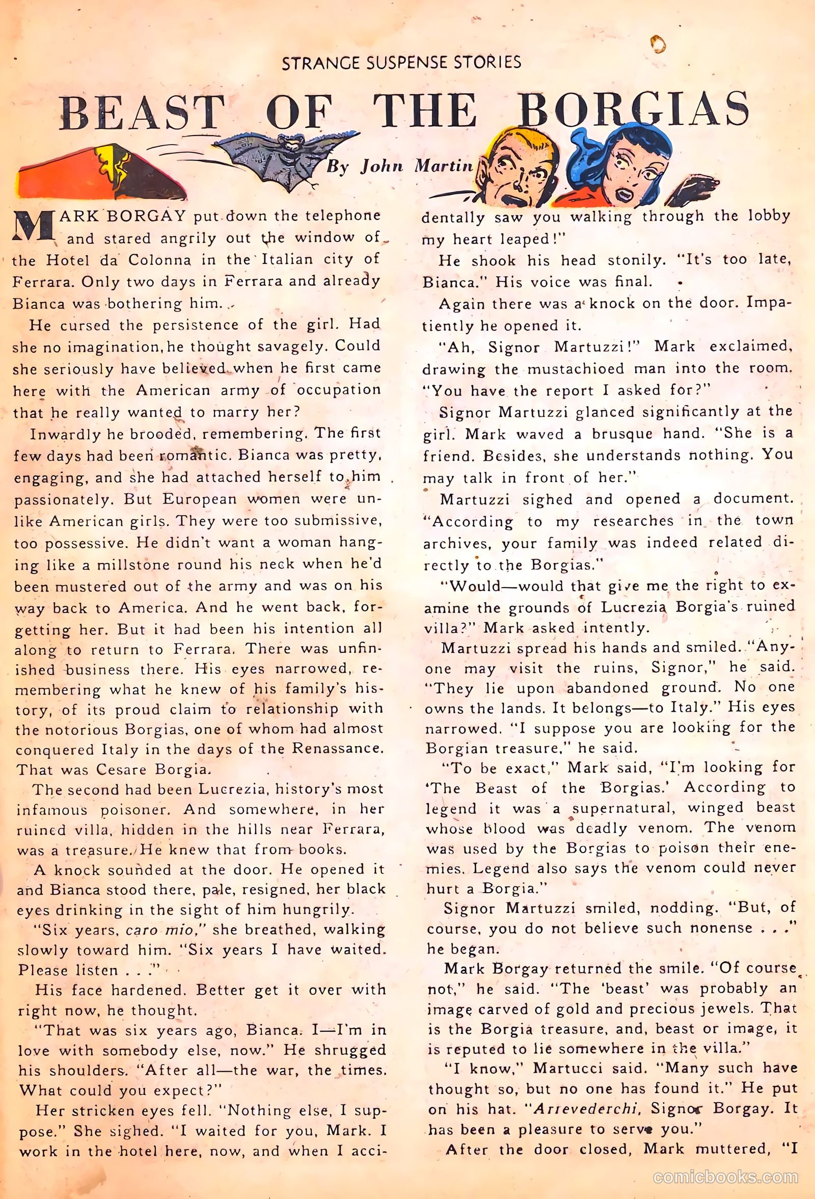 Strange Suspense Stories #4 (1952, Fawcett) — page 25 of 36