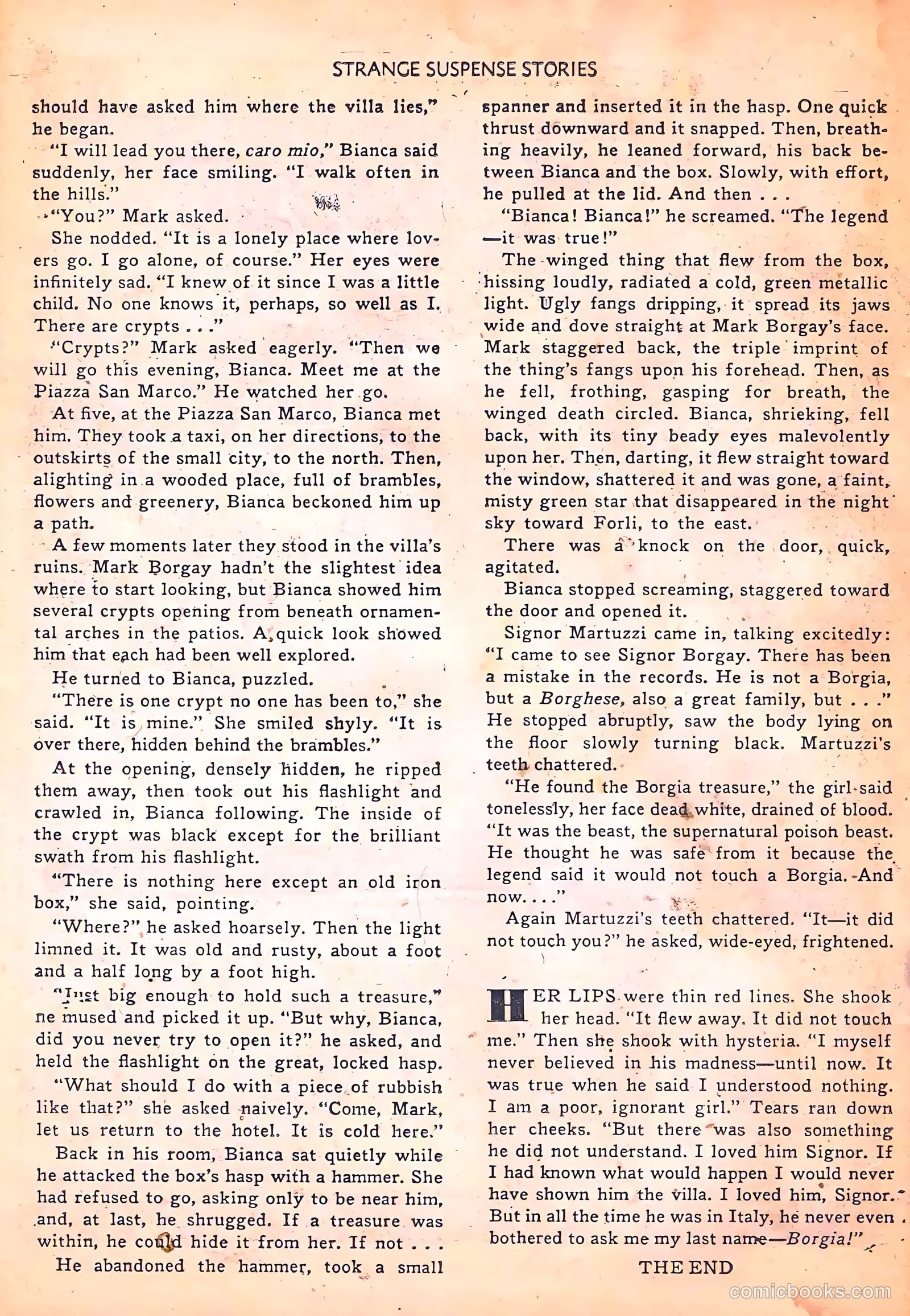 Strange Suspense Stories #4 (1952, Fawcett) — page 26 of 36